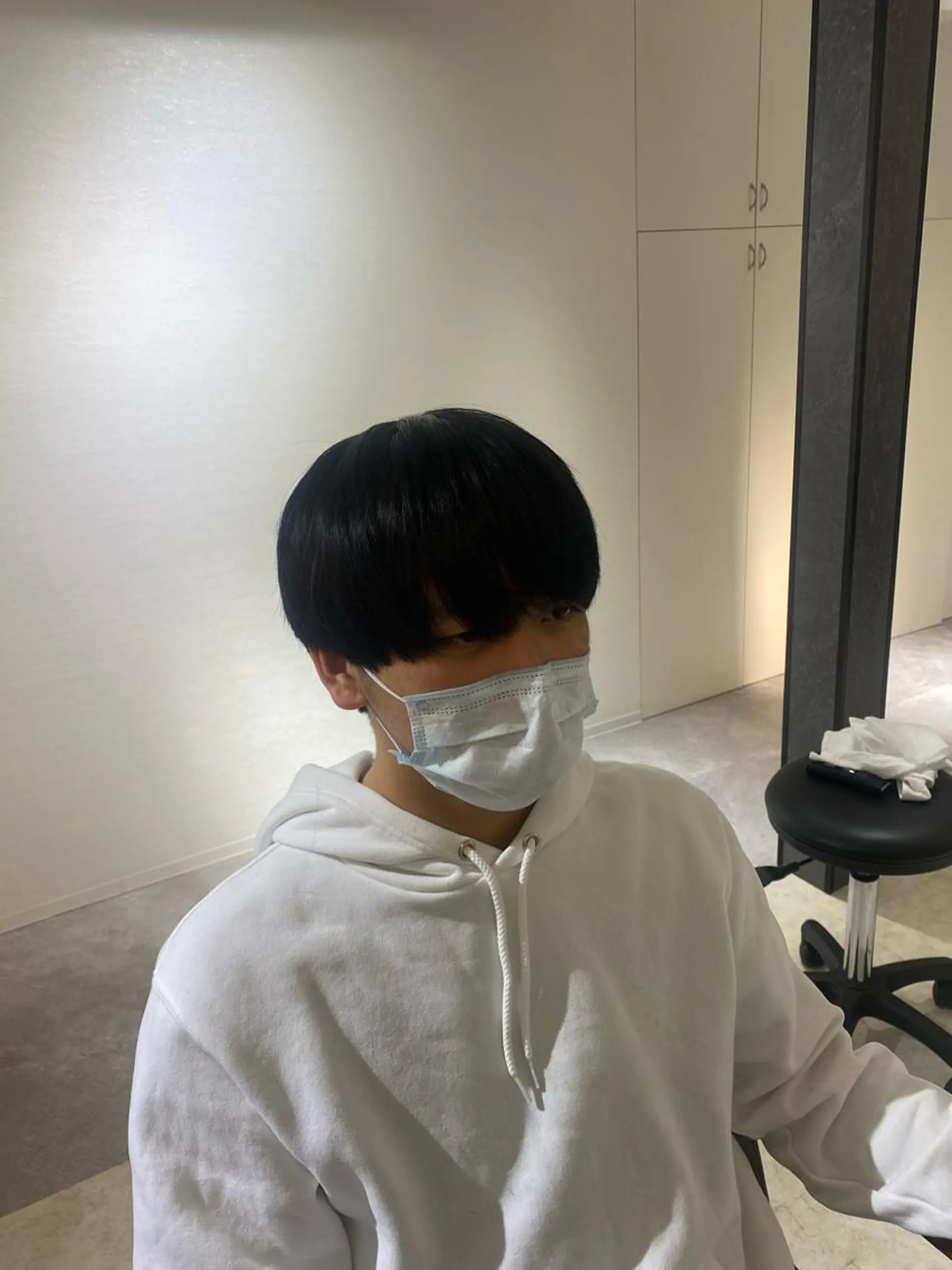 ショート カット 縮毛矯正とレイヤー /杉村凜汰郎のヘアスタイル