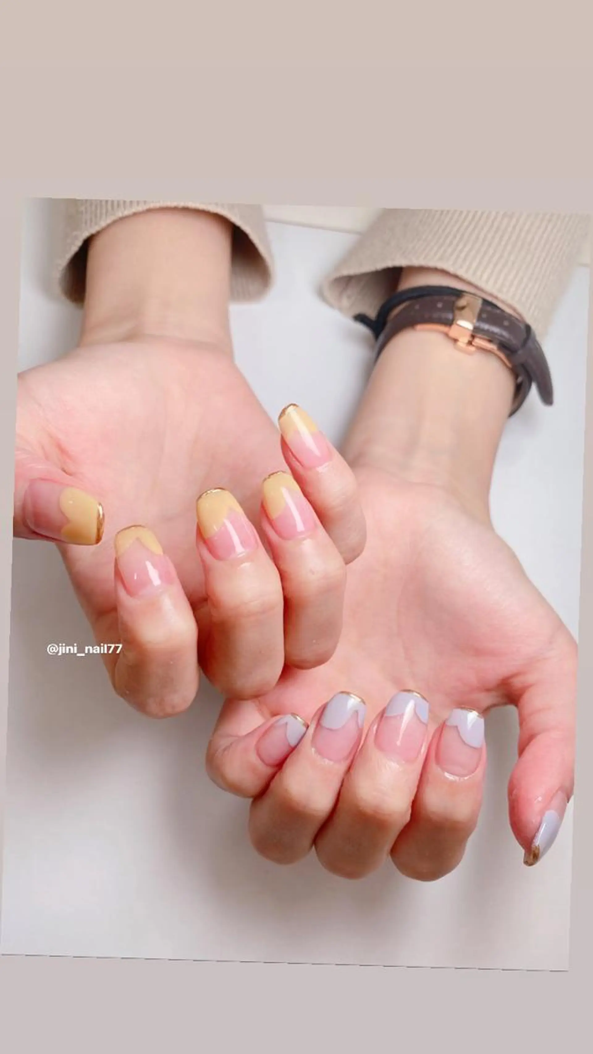 ネイル ハンドネイル JINI NAIL所属・ジニ ネイルのネイルデザイン