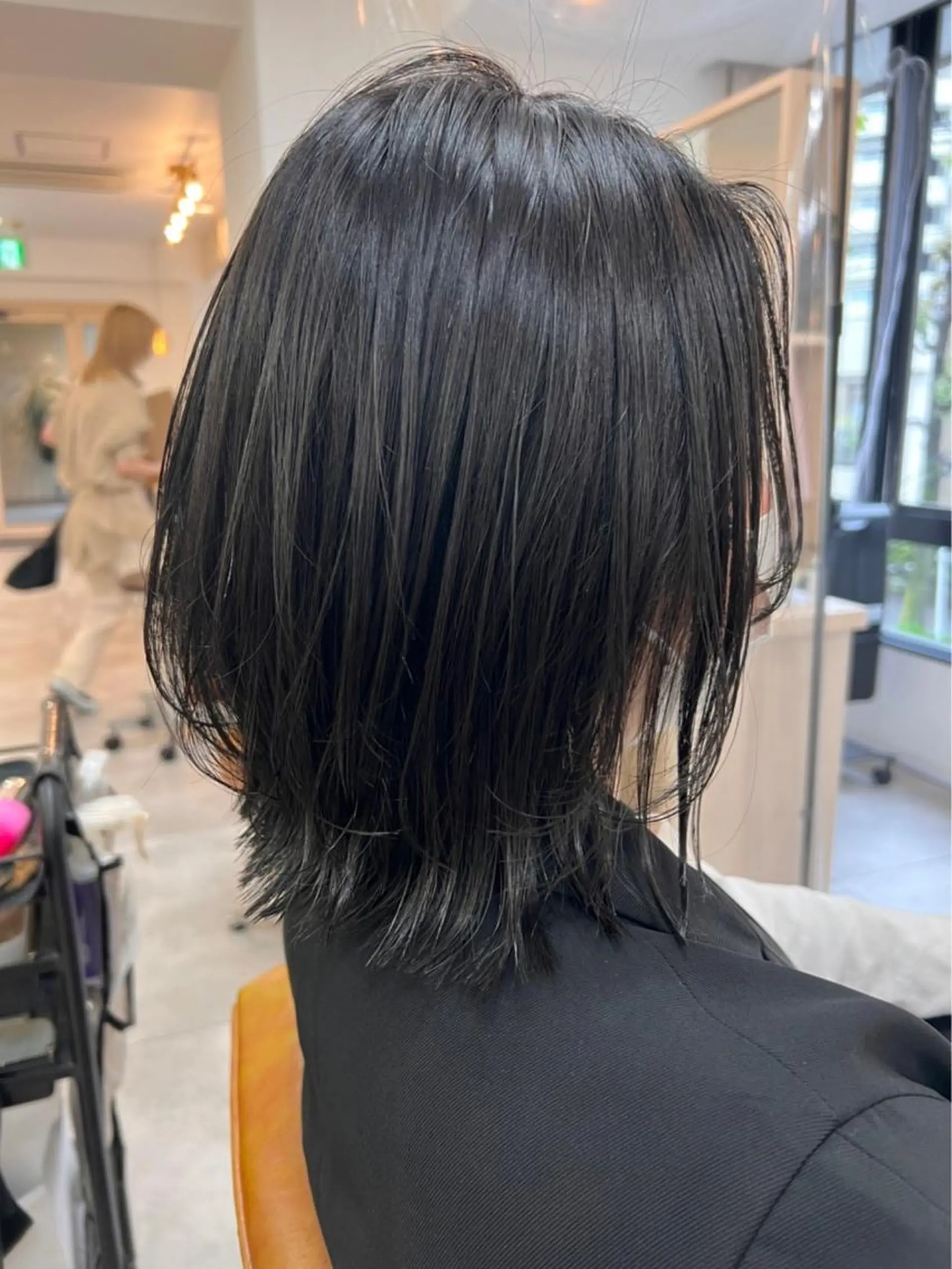 ミディアム レイヤーカット 金山/レイヤー カット/Hikariのヘアスタイル