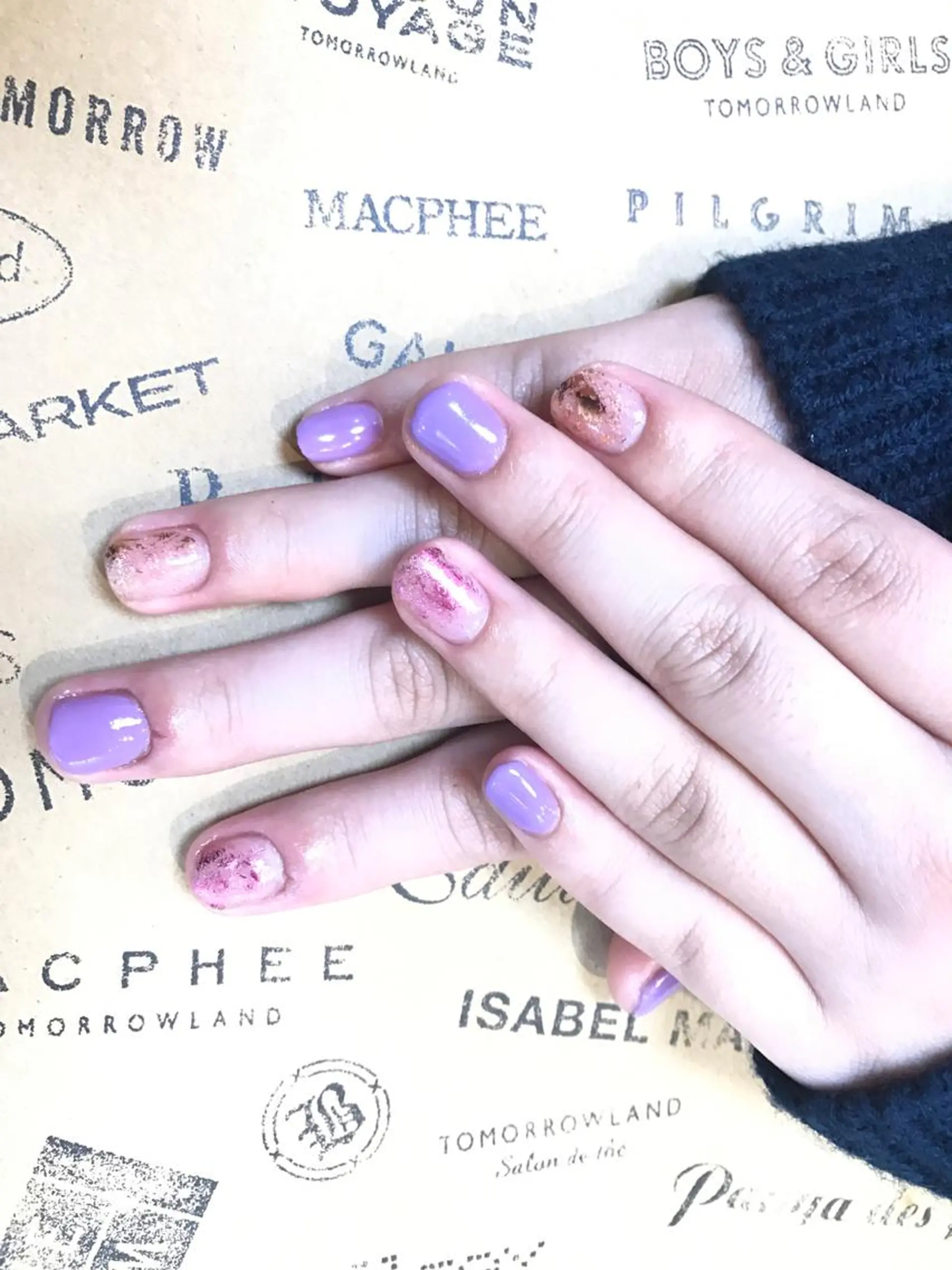 ネイル スズキ シオリのヘアスタイル