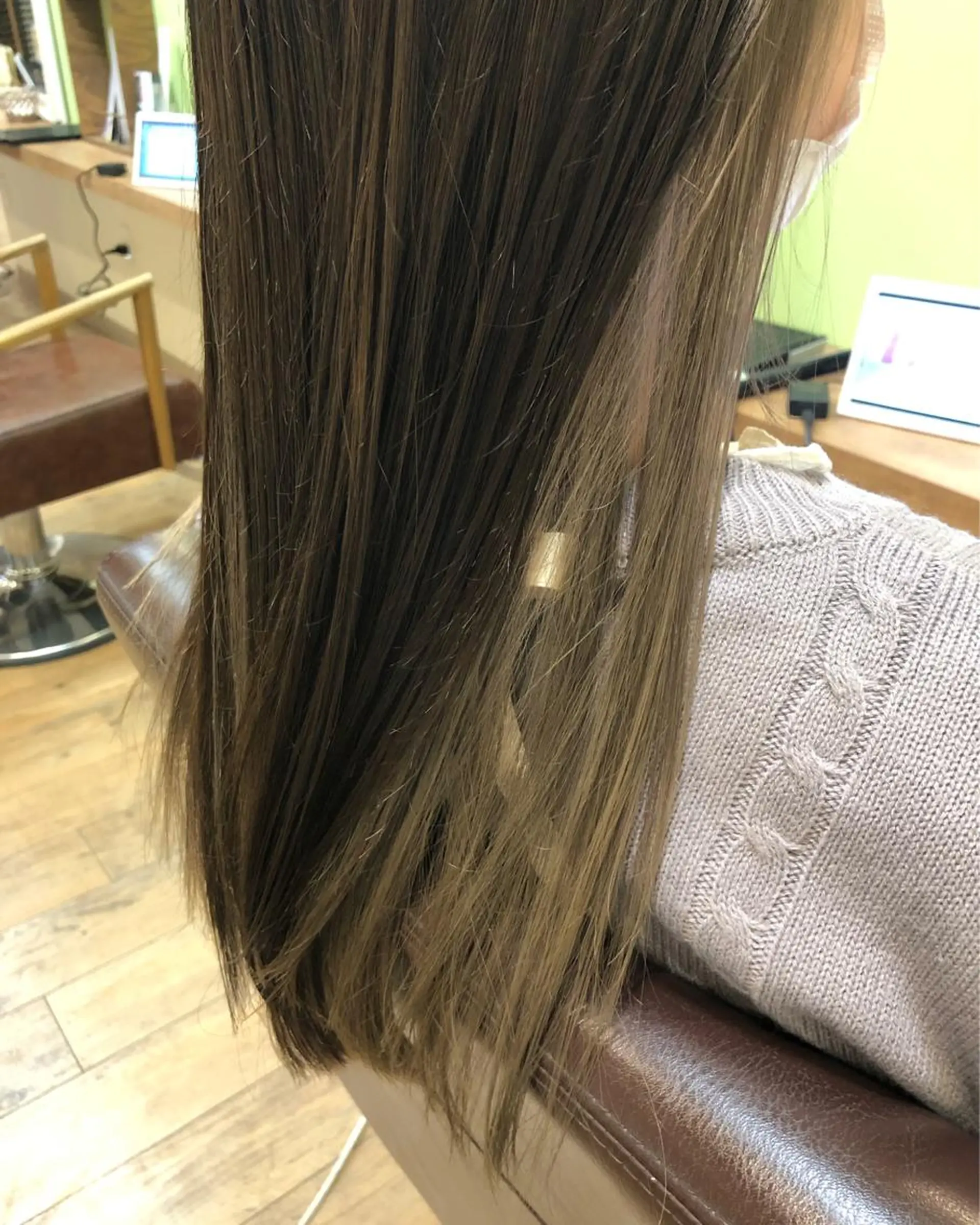 ロング カラー パーマ ヘアアレンジ ❣️倉敷❣️美髪 カラー能登一成のヘアスタイル