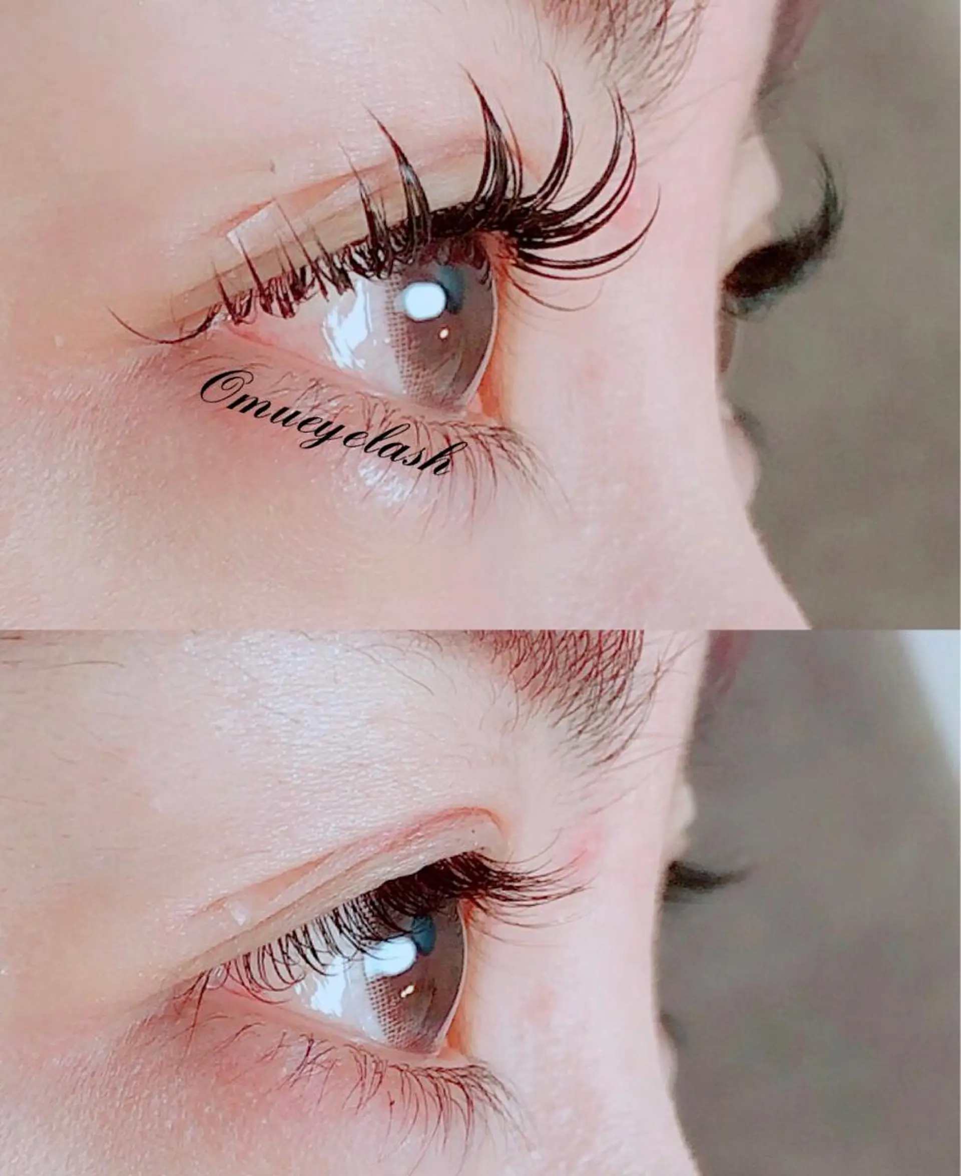 マツエク・マツパ パリジェンヌラッシュリフト LED＋550円☆ Omueyelashのマツエク・マツパデザイン