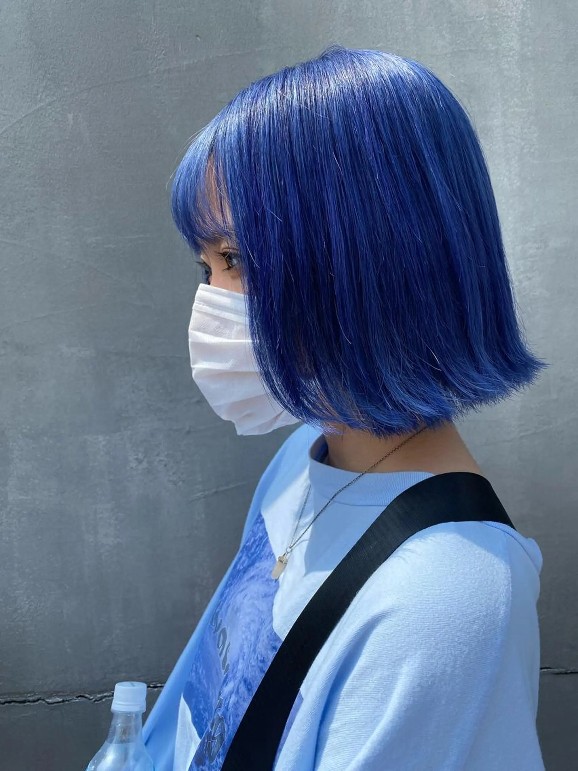 ミディアム カラー 切りっぱなしボブ ボブ 20代、30代からの おしゃれ🍃笹岡航太のヘアスタイル