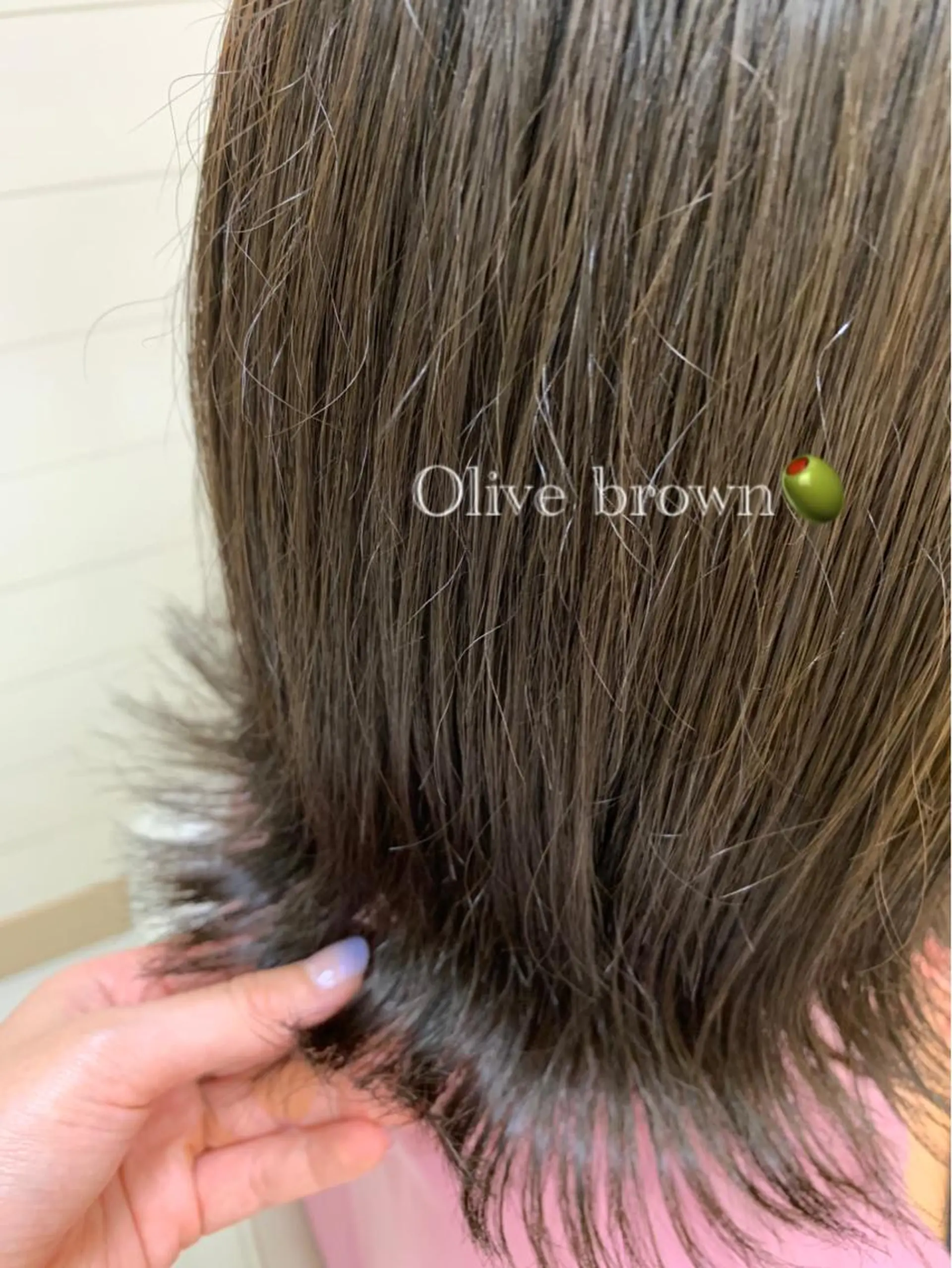 カラー ブラウンカラー ヘアカラー 副店長 星野 梨南葉のヘアスタイル