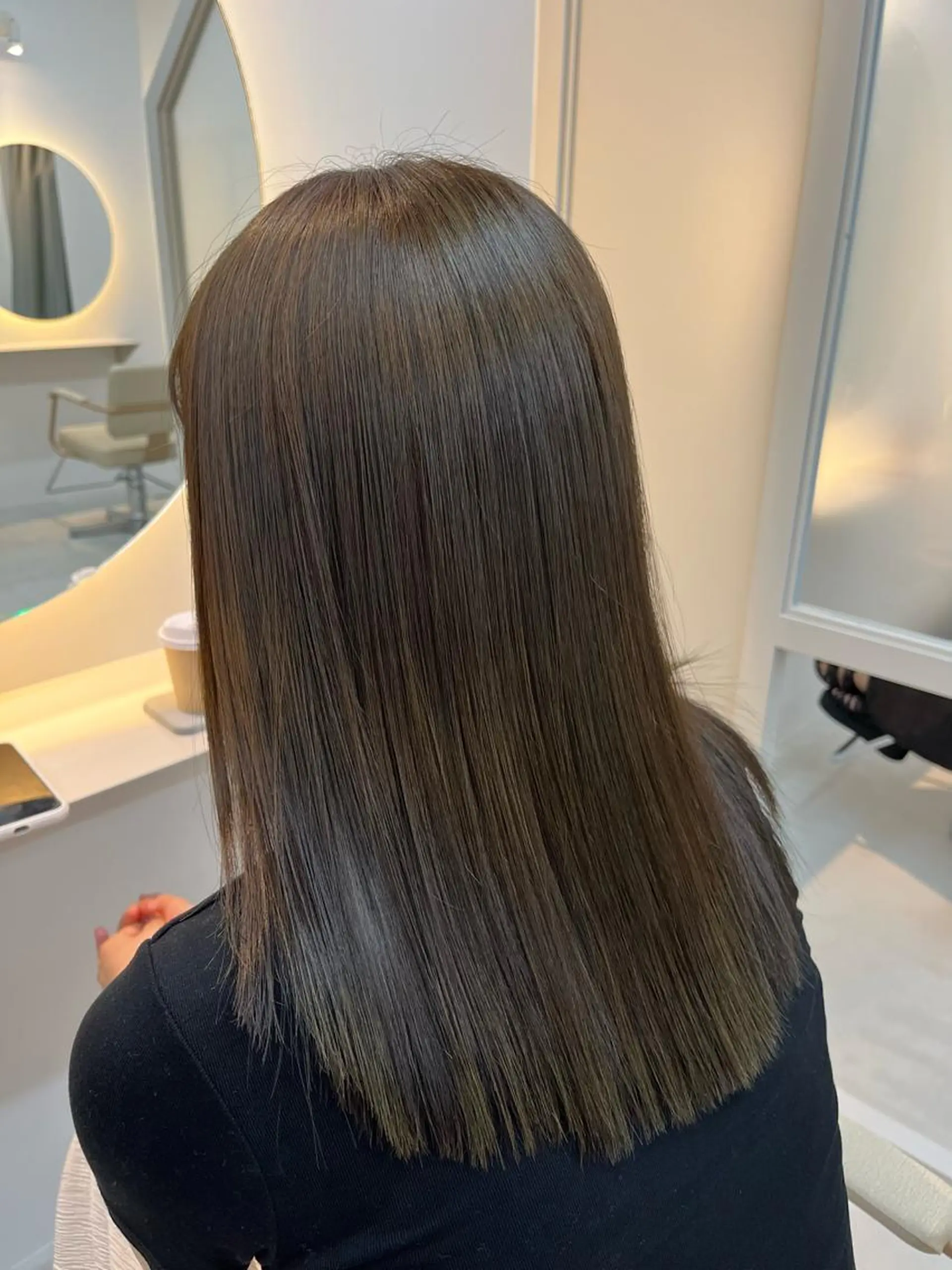 ミディアム 透明感カラー/艶髪/ 高城潤也のヘアスタイル