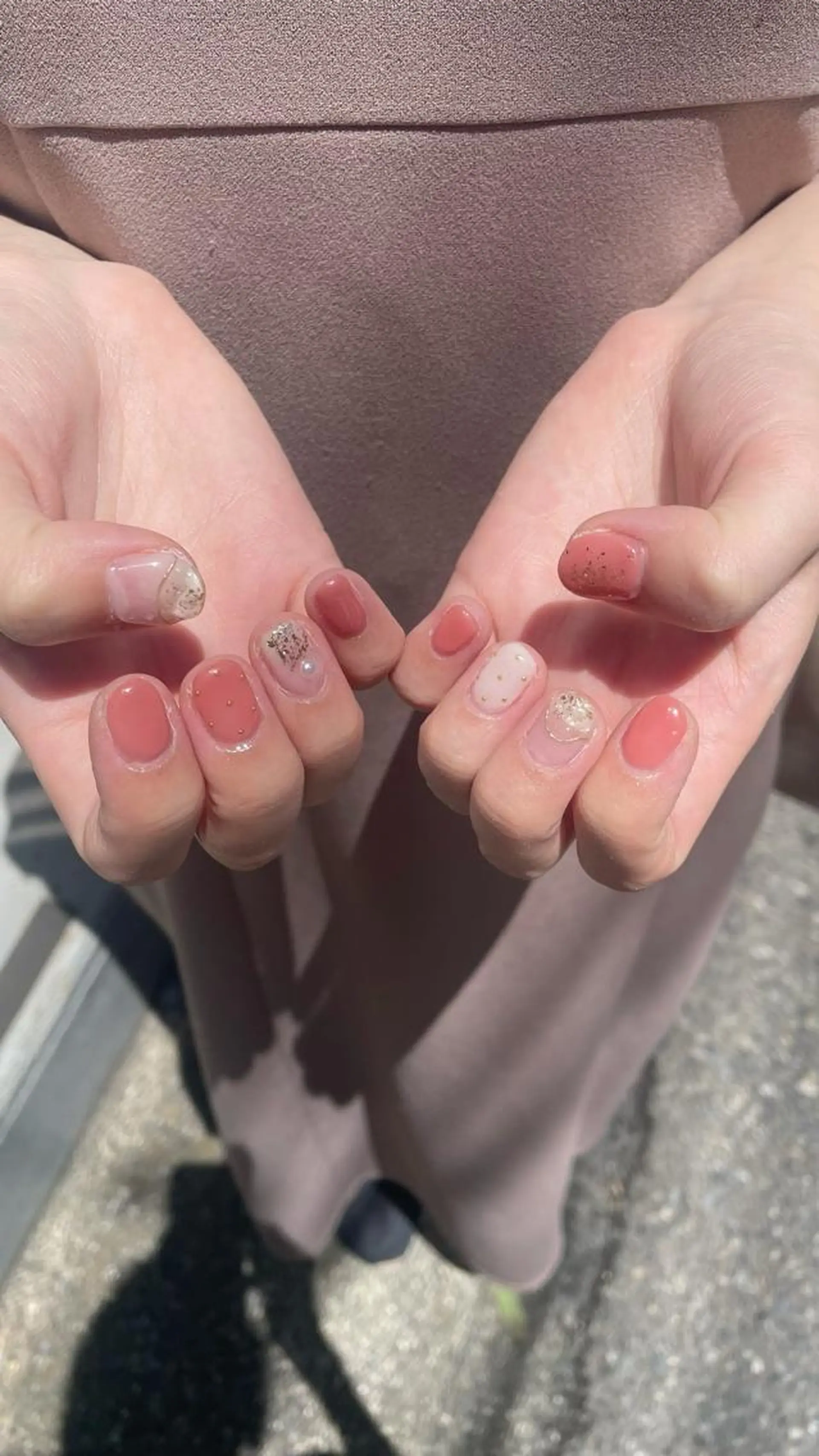 ネイル ハンドネイル LINXS aosaのネイルデザイン