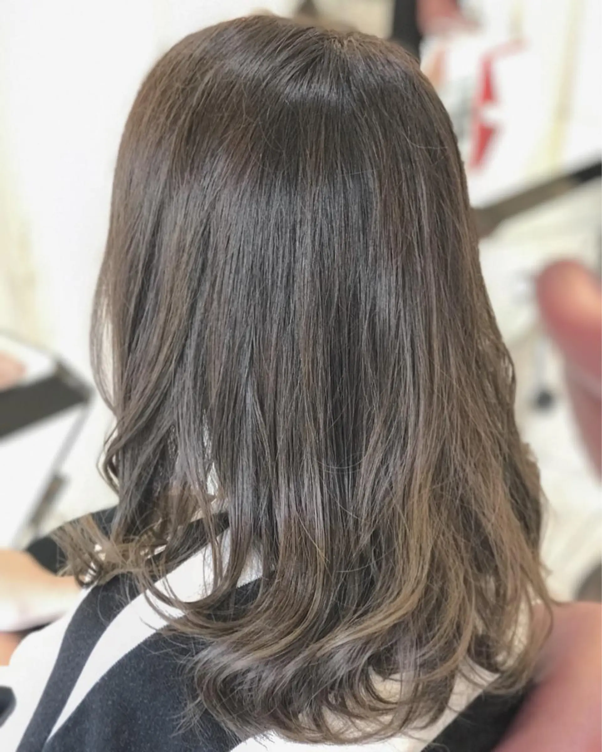 セミロング カラー カット ヘアカラー 【髪質改善×カラー】 QUALIS沓掛貴浩のヘアスタイル