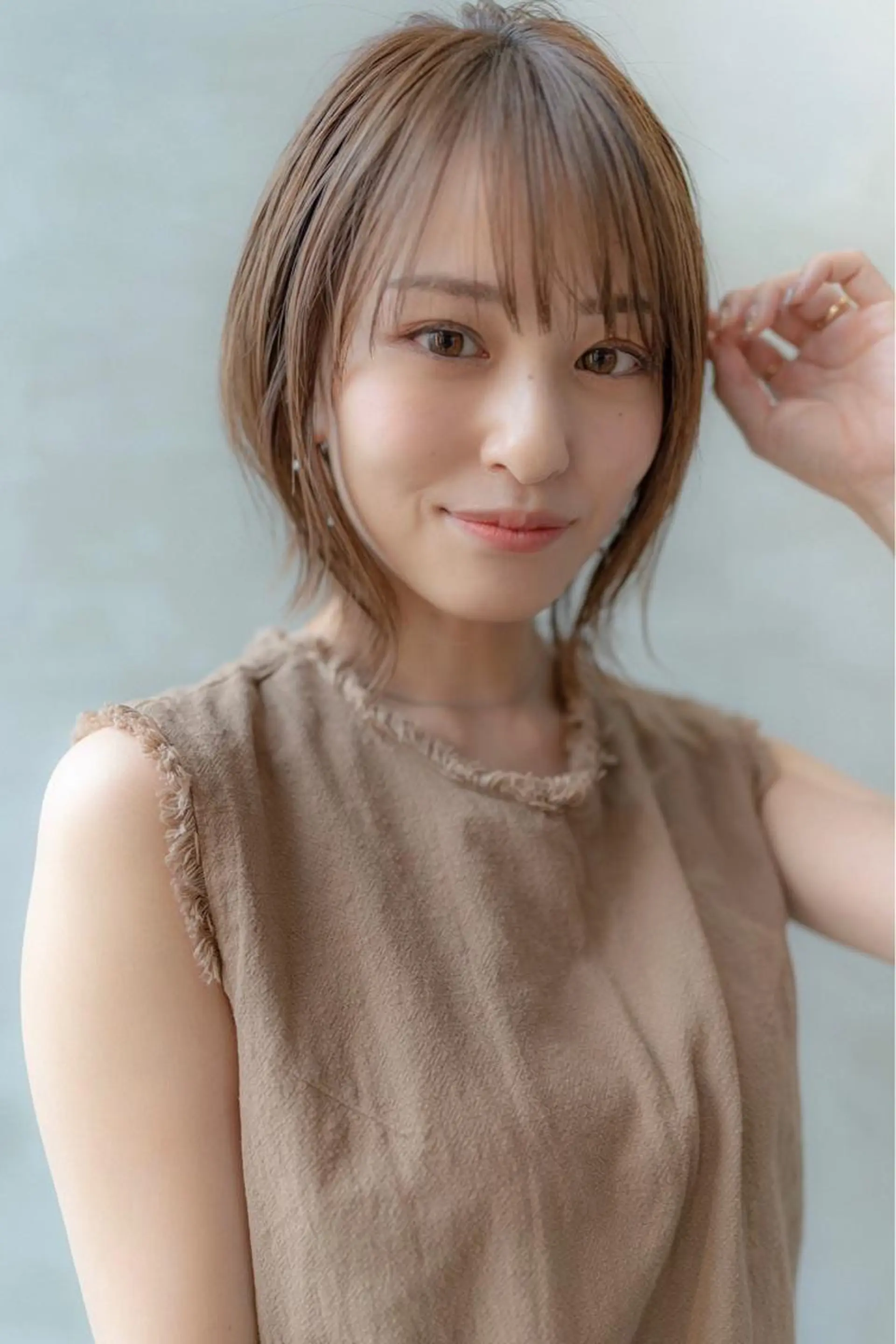 ミディアム カラー ボブ 髪質改善 RAF TOKYO所属・10月限定モニター 髪質改善美髪矯正のヘアスタイル