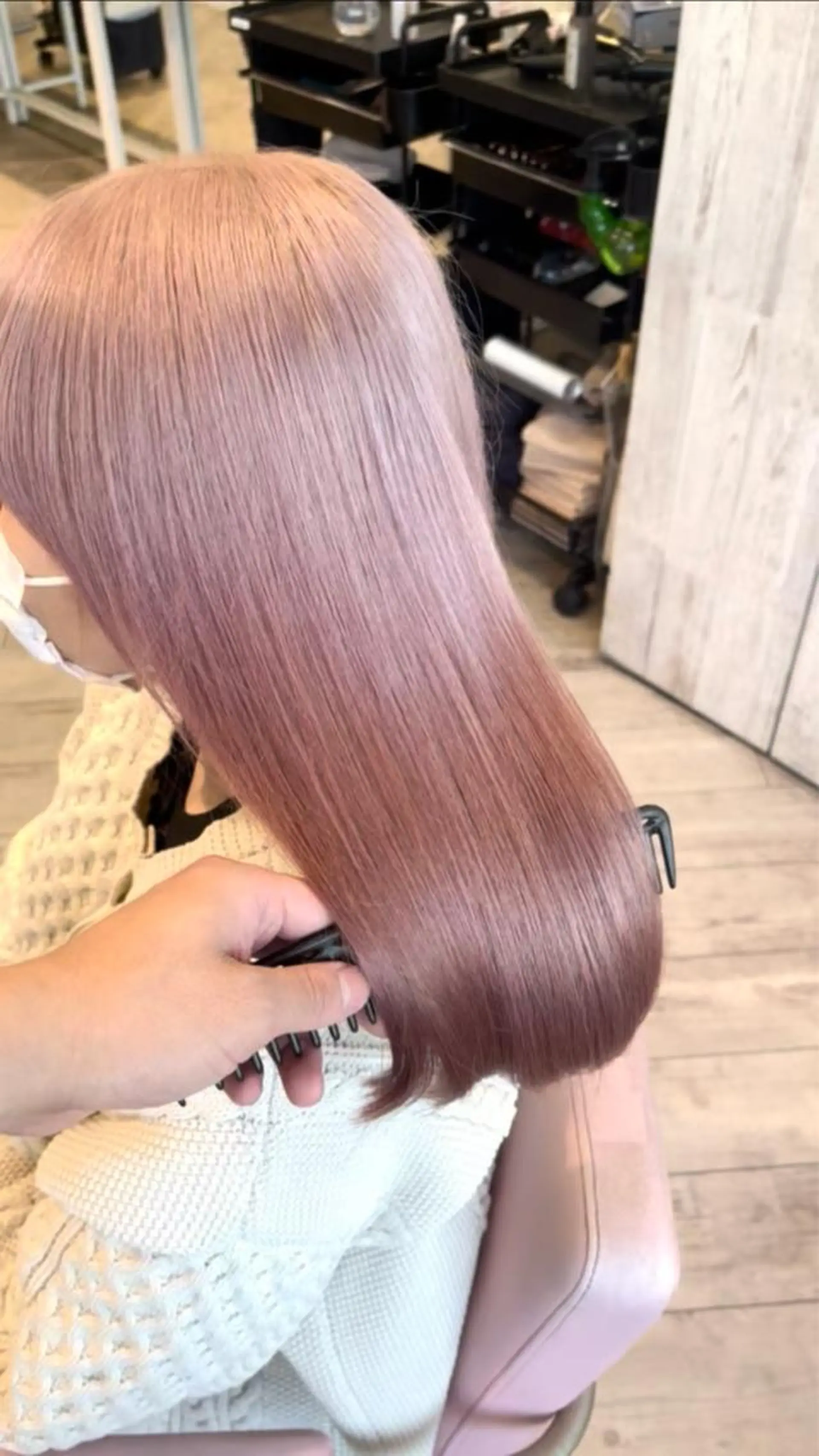 ロング カラー 高島大登/顔周り /レイヤーカットのヘアスタイル