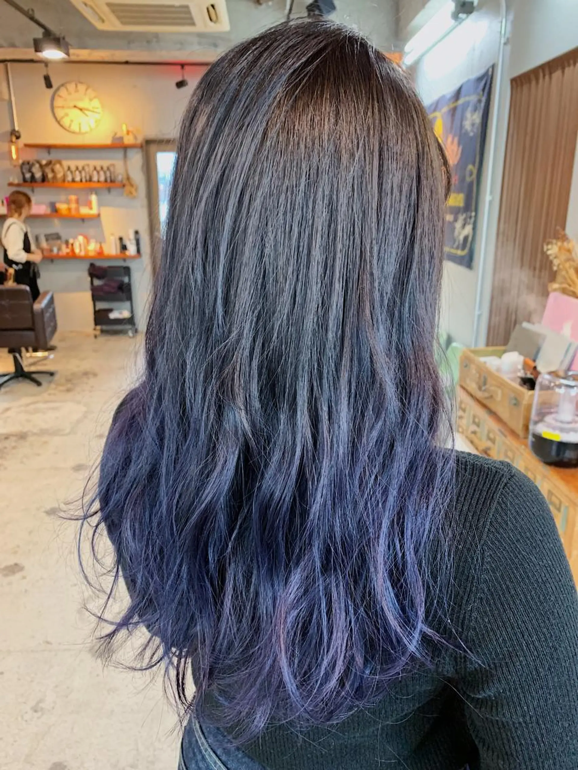 ロング カラー 代表 中島貴志のヘアスタイル