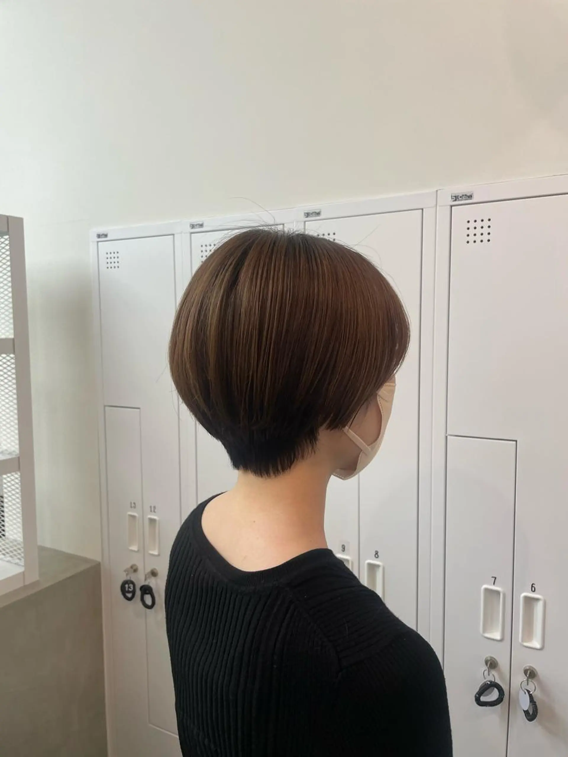 ショート ショートヘア 立野 莉央のヘアスタイル