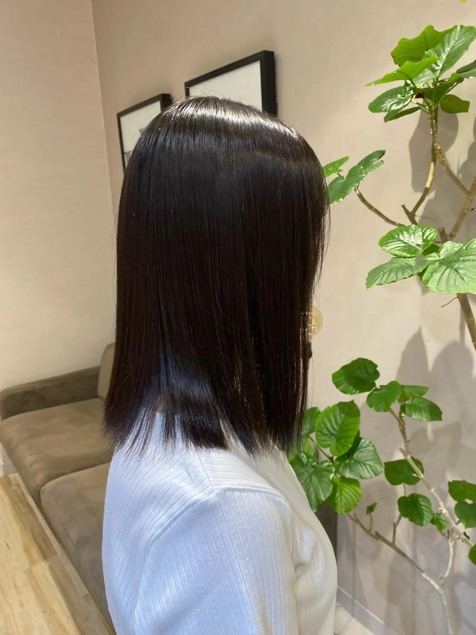 ミディアム Misaki ║ツヤカラーのヘアスタイル