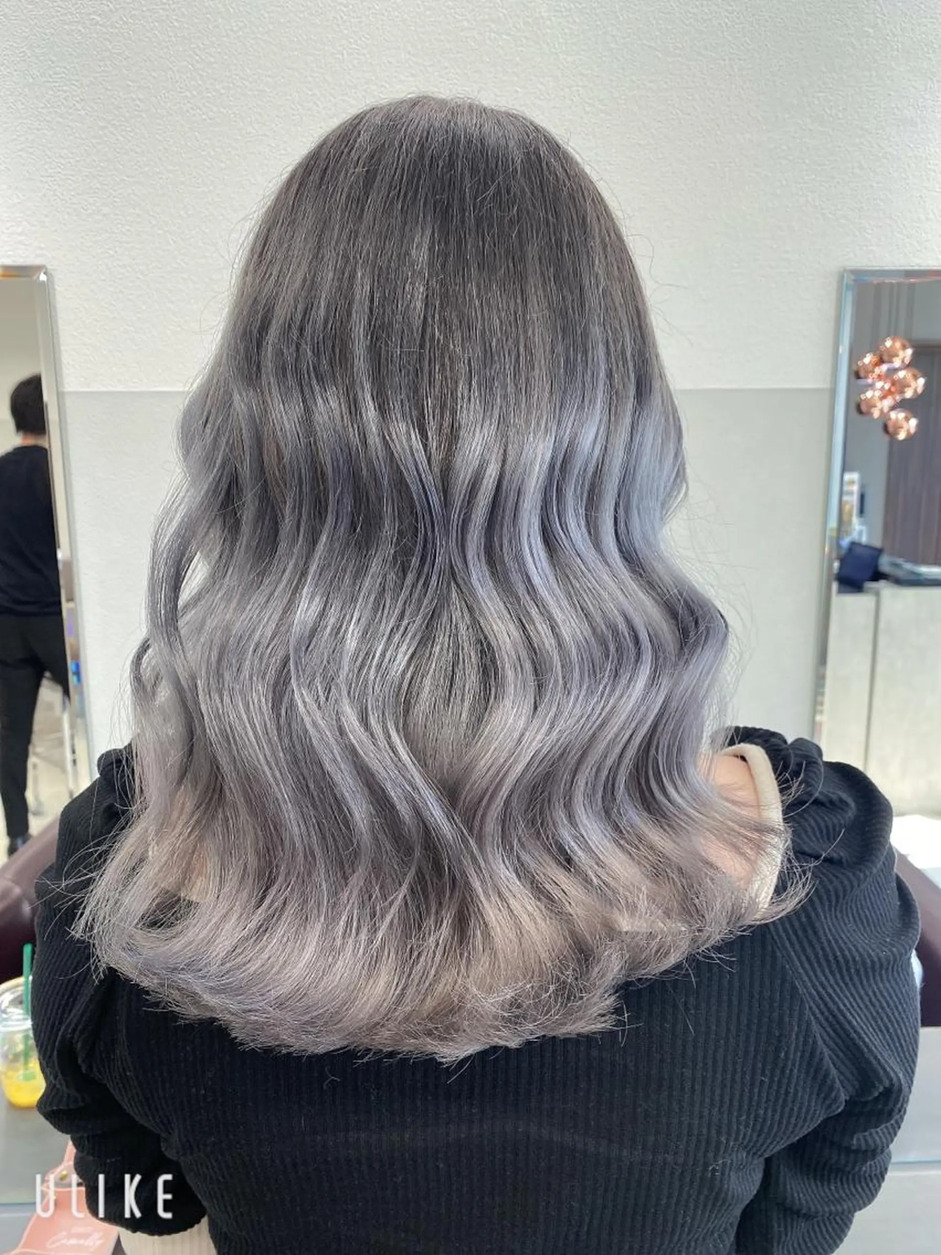 セミロング カラー jill by gisel＿奥家のヘアスタイル