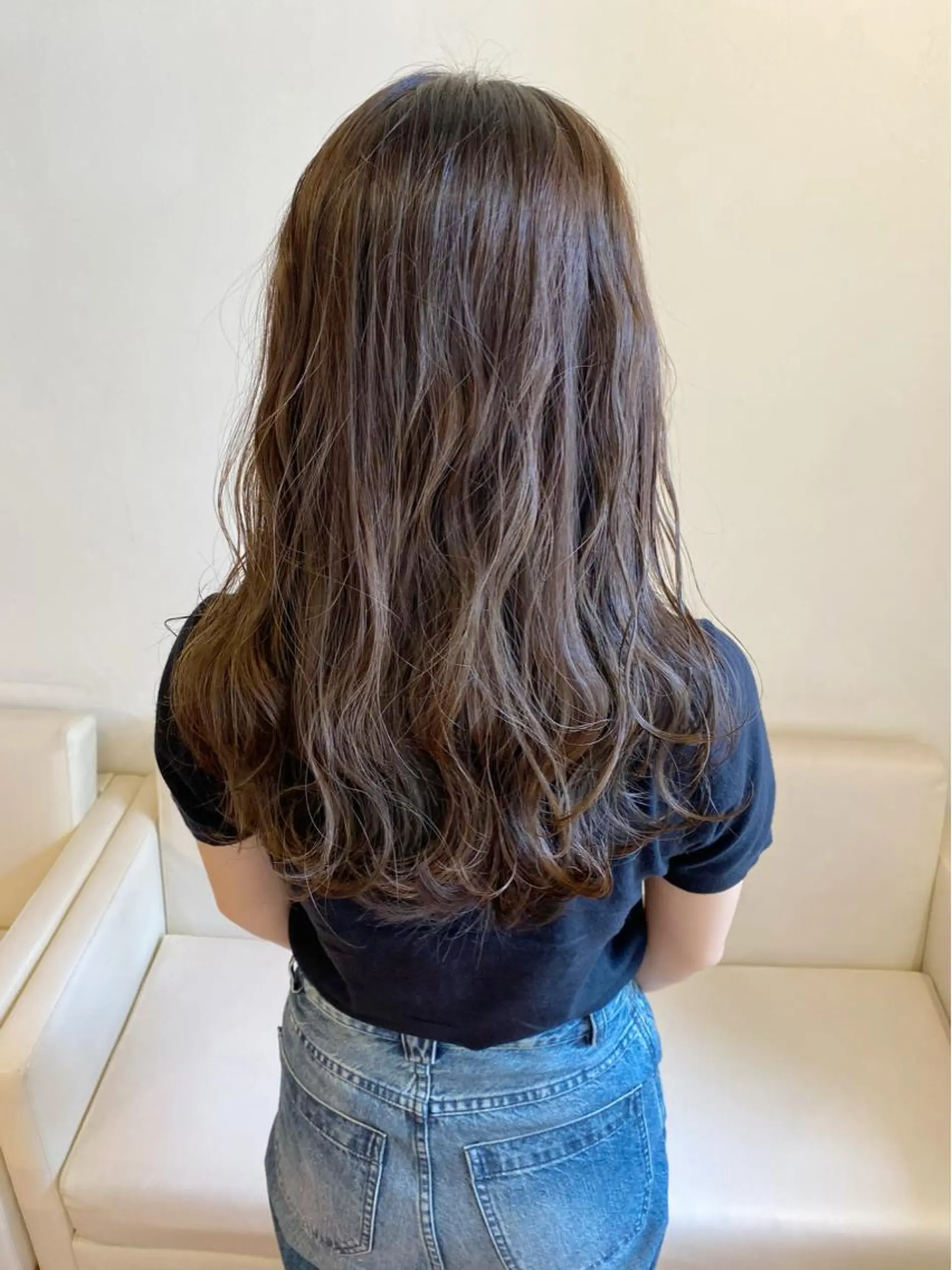 ロング カラー ヘアカラー トリートメント 石井 佑樹のヘアスタイル