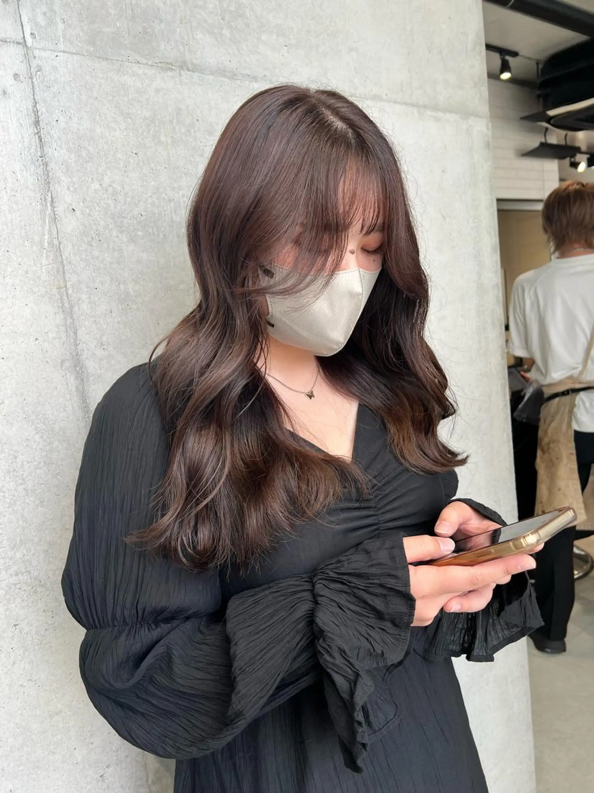 ロング カラー カット ヘアカラー トリートメント レイヤー/透明感 カラー🌿KANTAのヘアスタイル