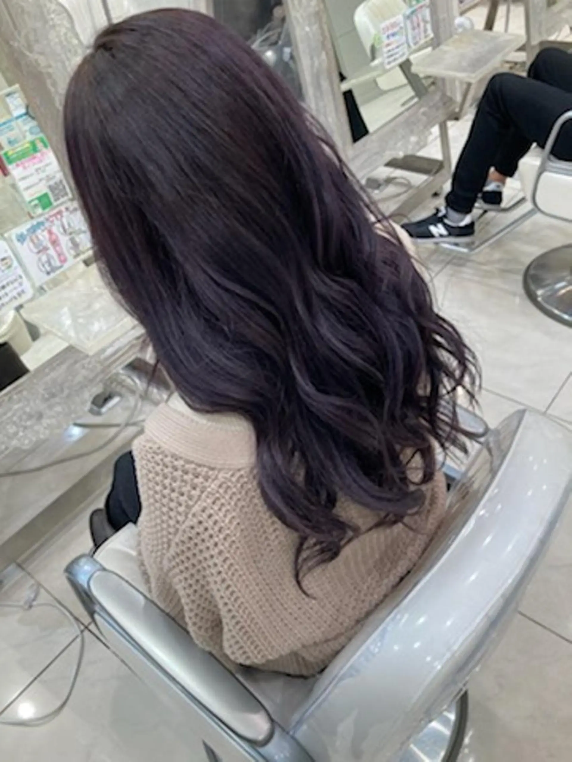 ロング カラー ヘアカラー 髪質改善 カミムラのヘアスタイル