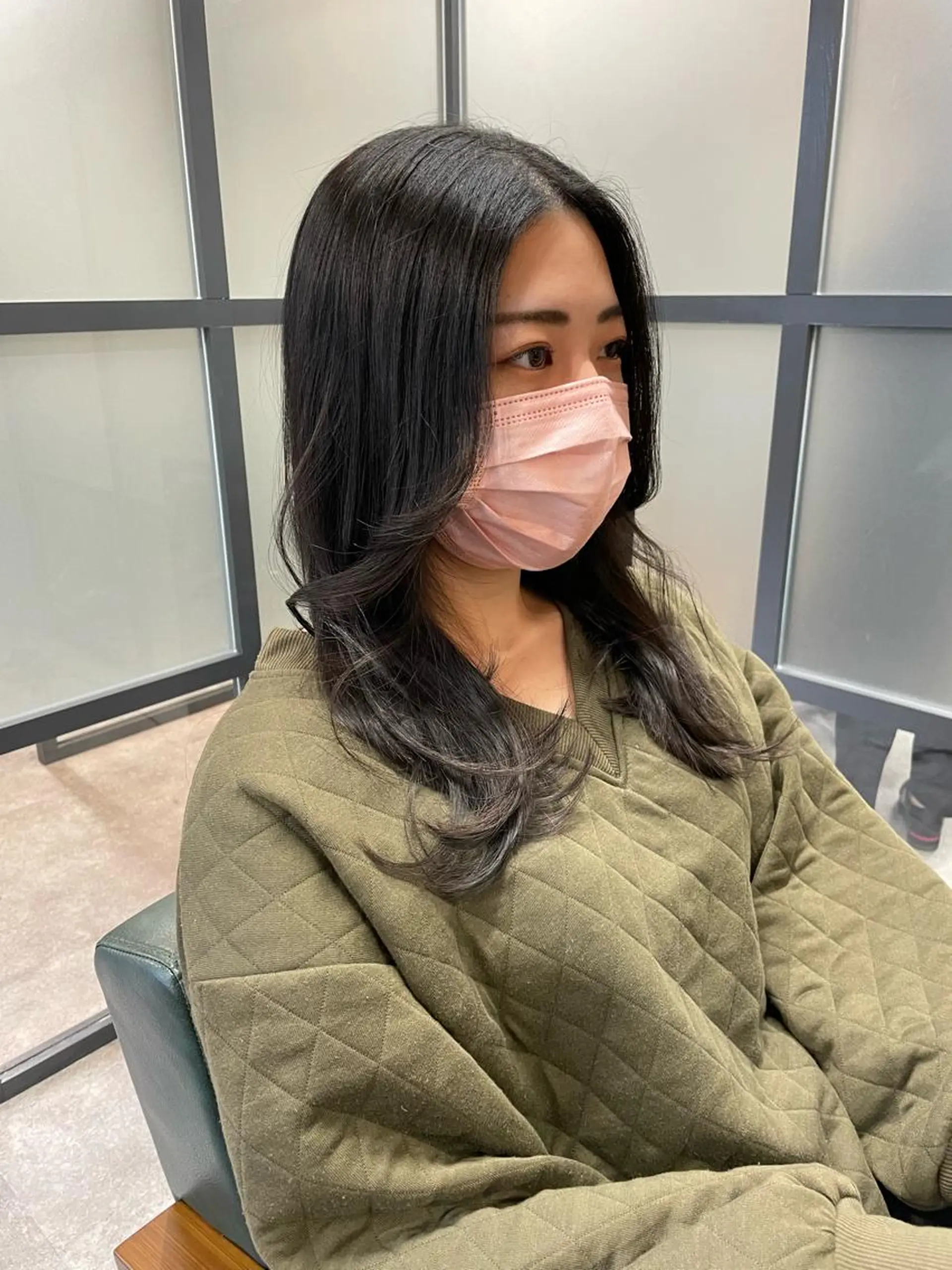 セミロング S.BROOM なんばTAKUYAのヘアスタイル