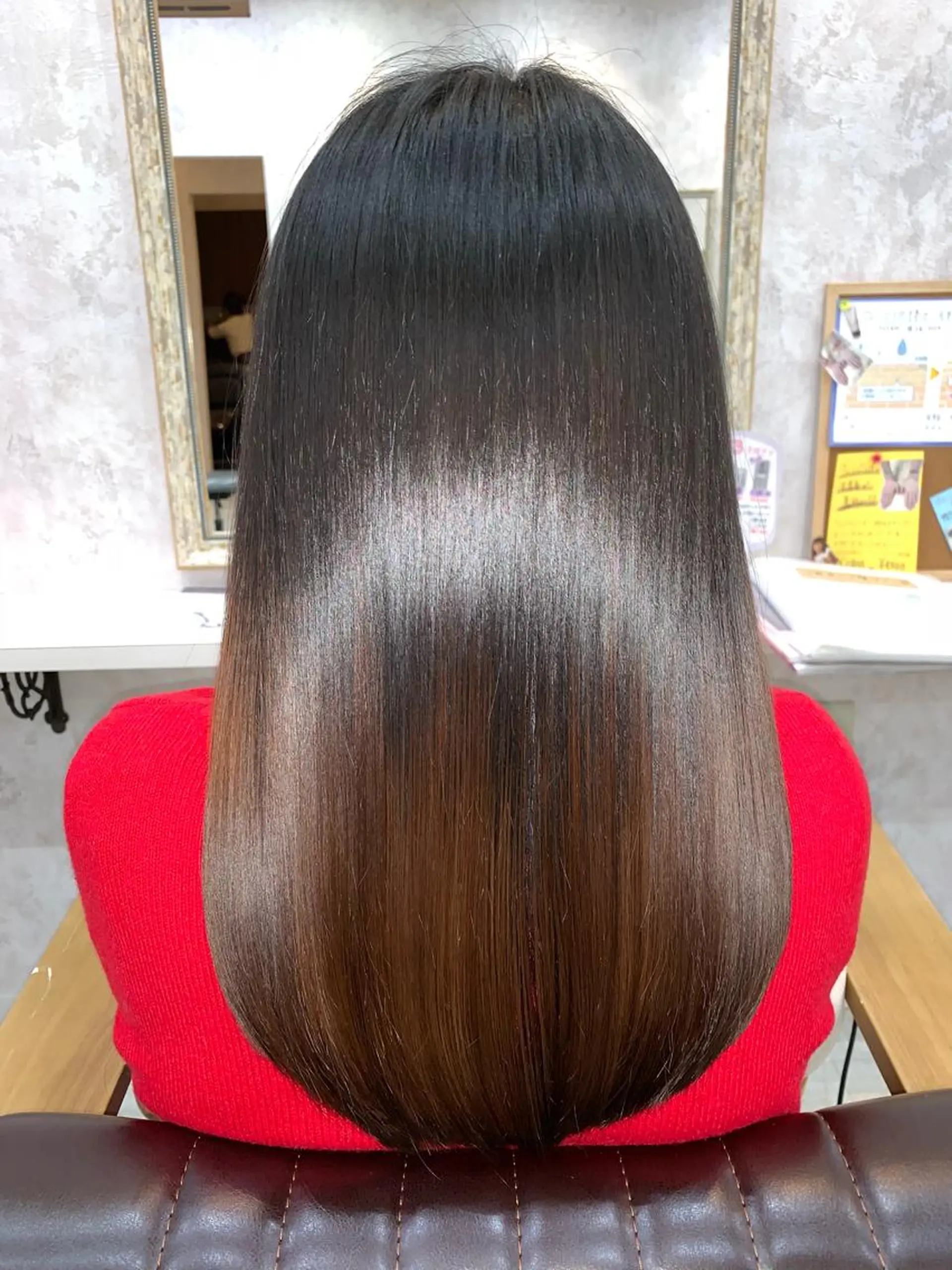 ロング カット 縮毛矯正 Lafonte fama所属・板橋 誠のヘアスタイル