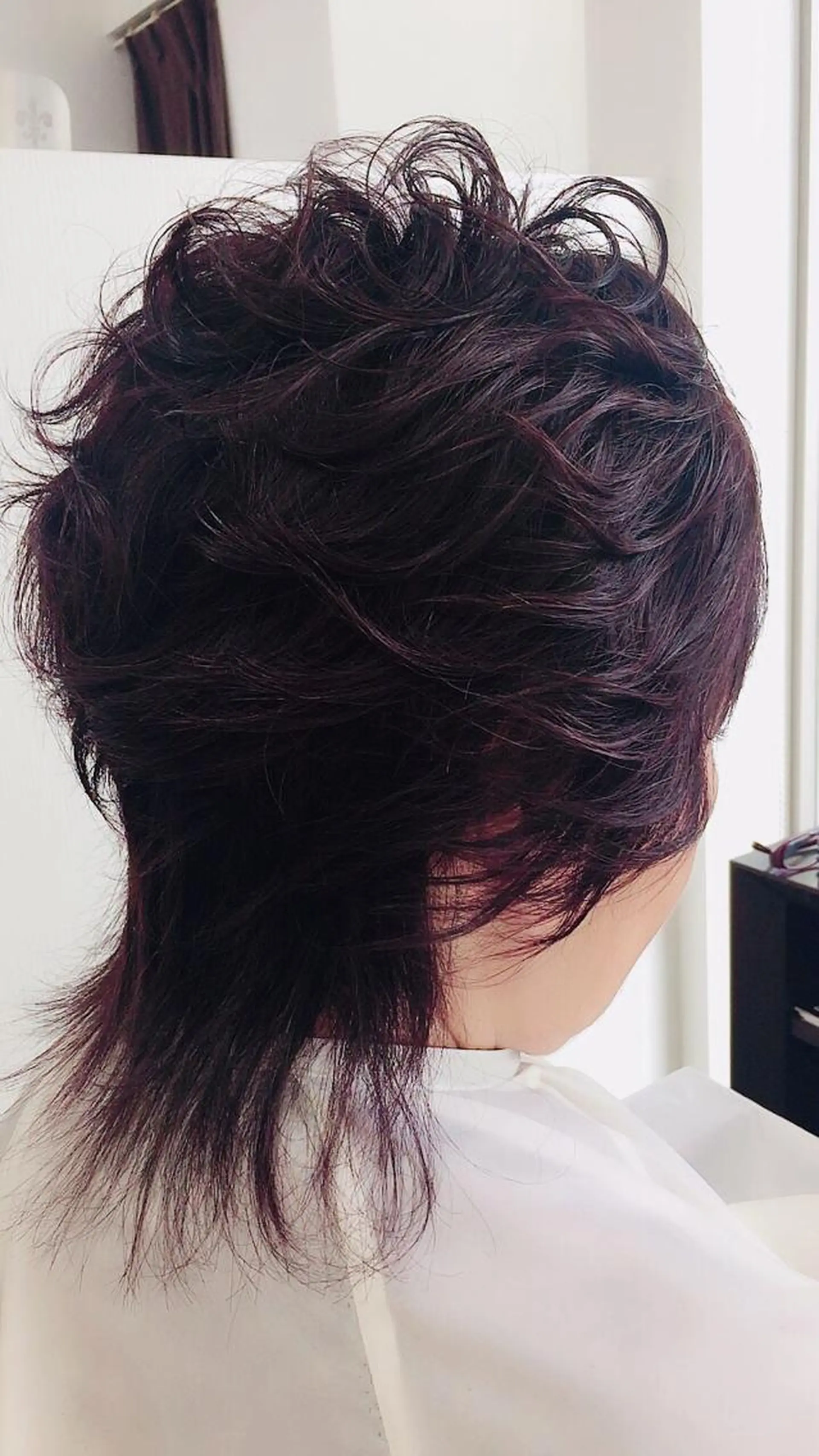 ショート カラー パーマ 阿久津 泰幸のヘアスタイル