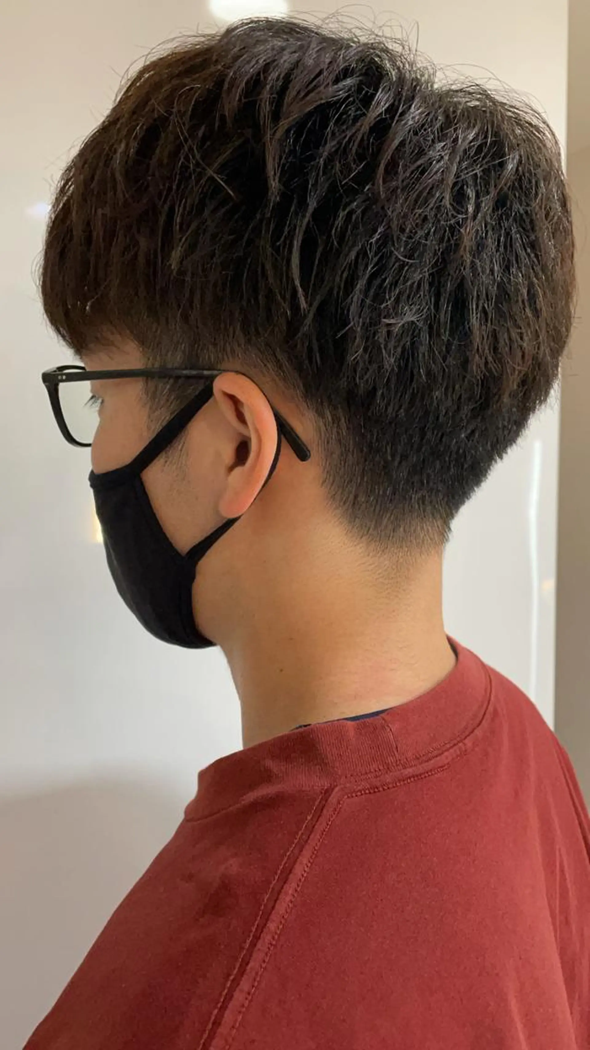 メンズ 刈り上げ SHUN メンズパーマのヘアスタイル