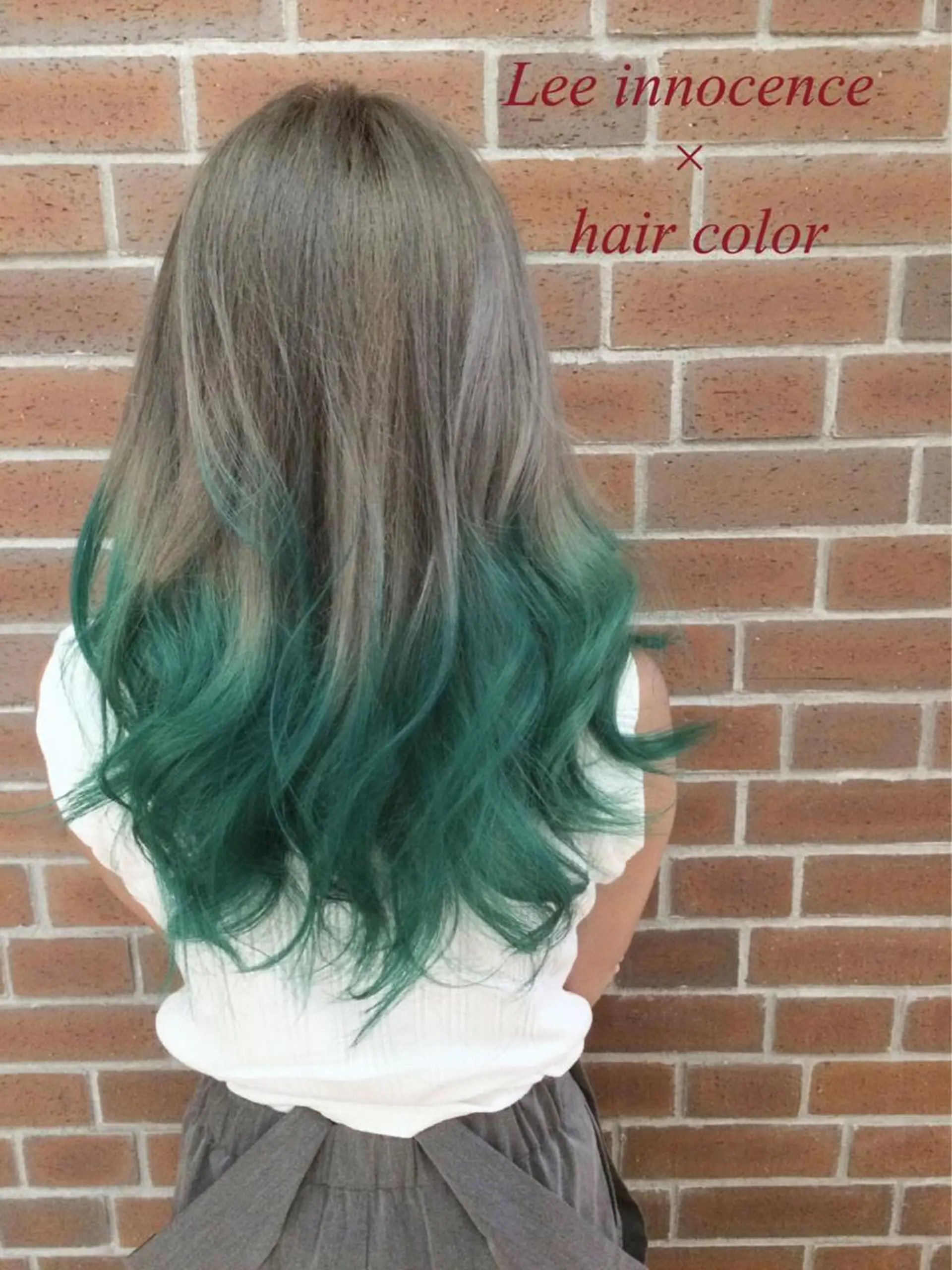 ミディアム セミロング ロング カラー パーマ アッシュ アッシュグレー グラデーションカラー カラー/髪質改善スペ シャリスト宮本　伸一のヘアスタイル