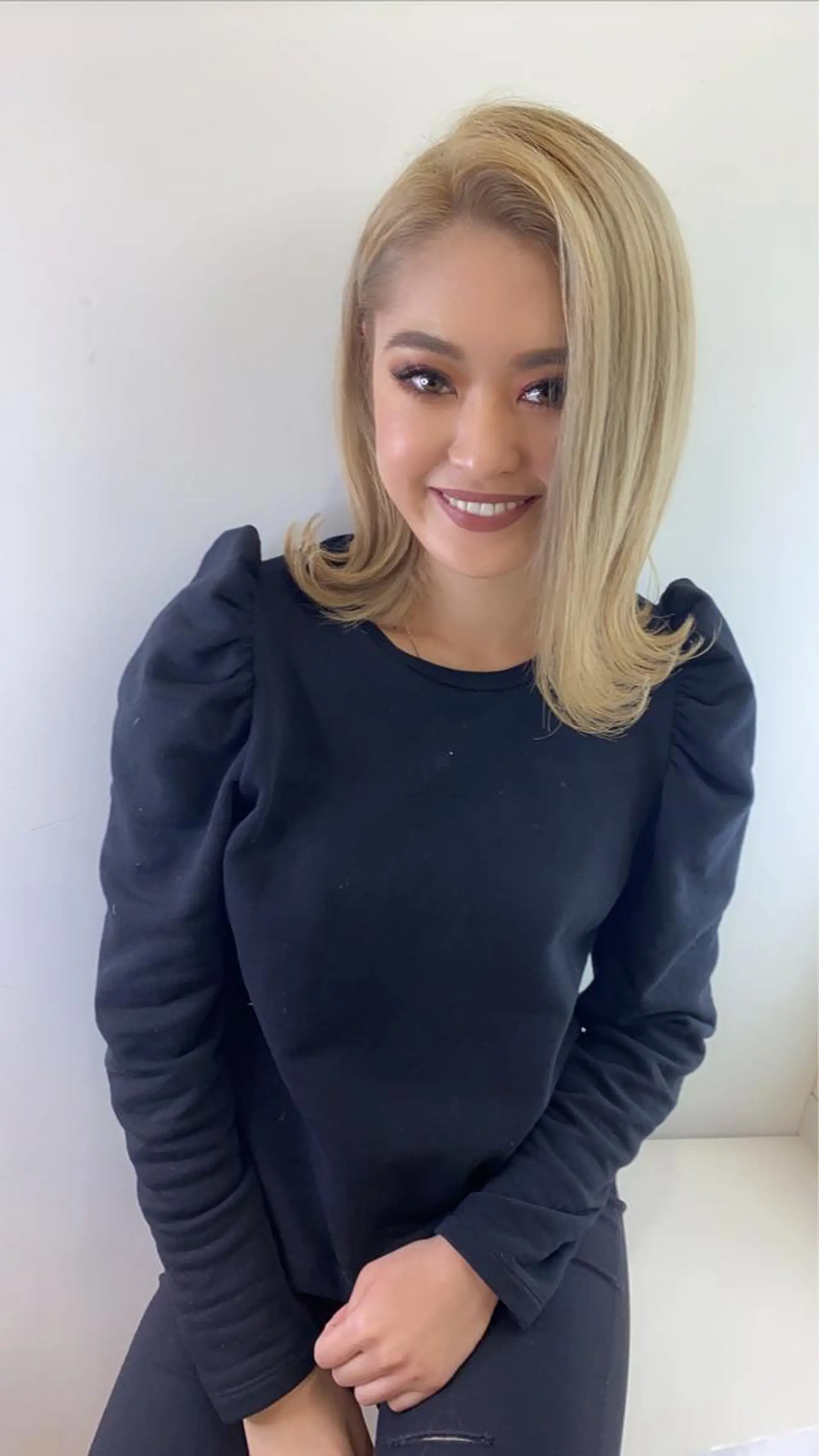 セミロング ヘアカラー トリートメント sail所属・sail hairのヘアスタイル