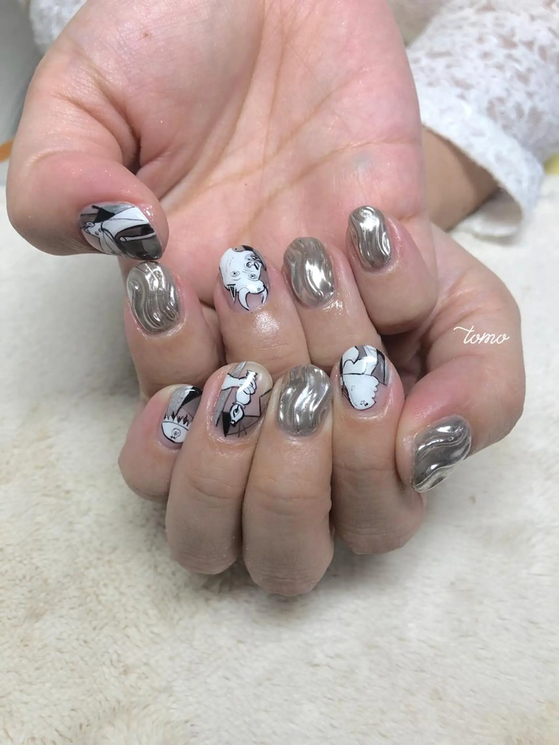ネイル ハンドネイル nailist TOMOのネイルデザイン