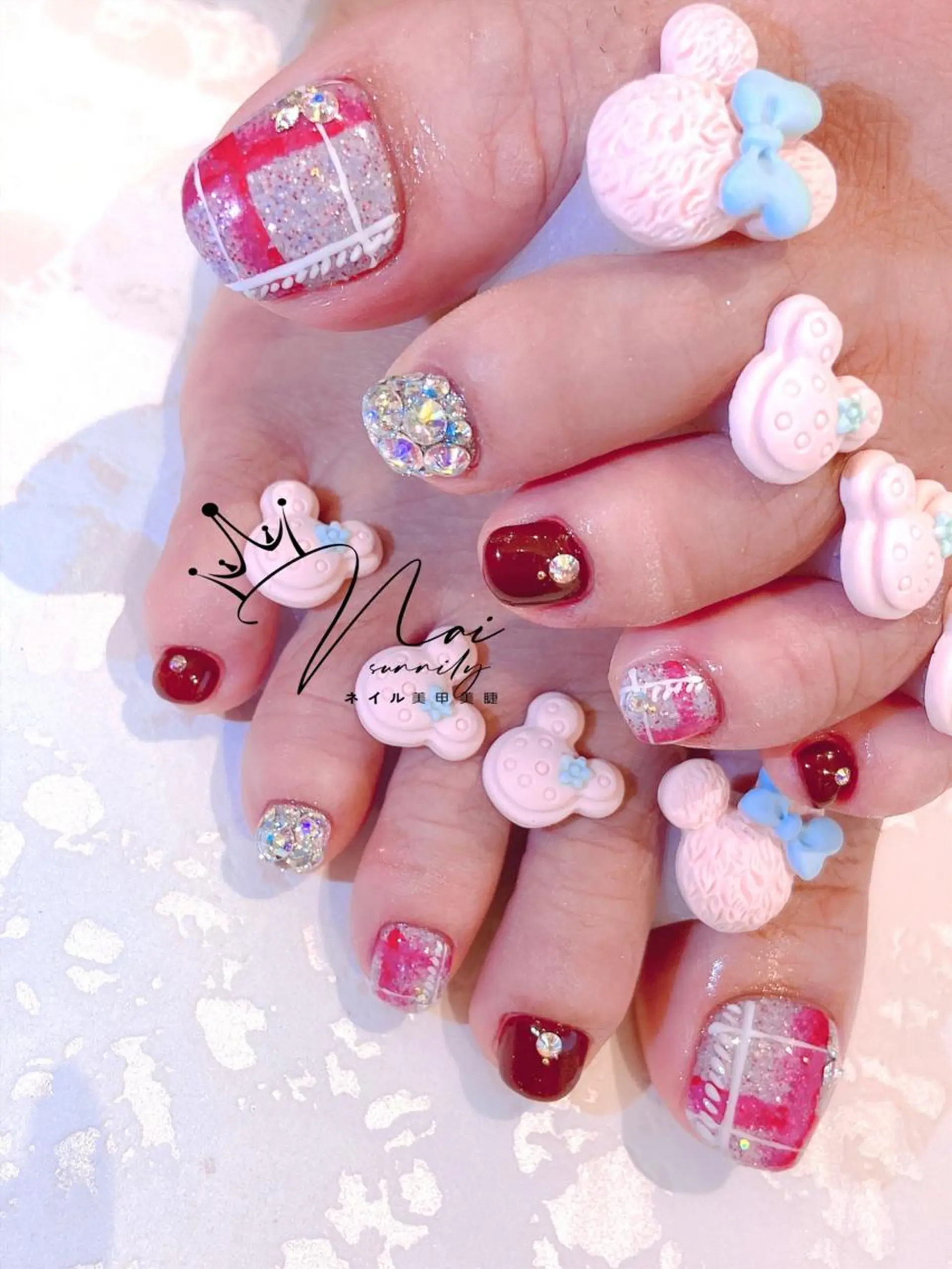 ネイル 長さだし専門店 M2　rikaのネイルデザイン