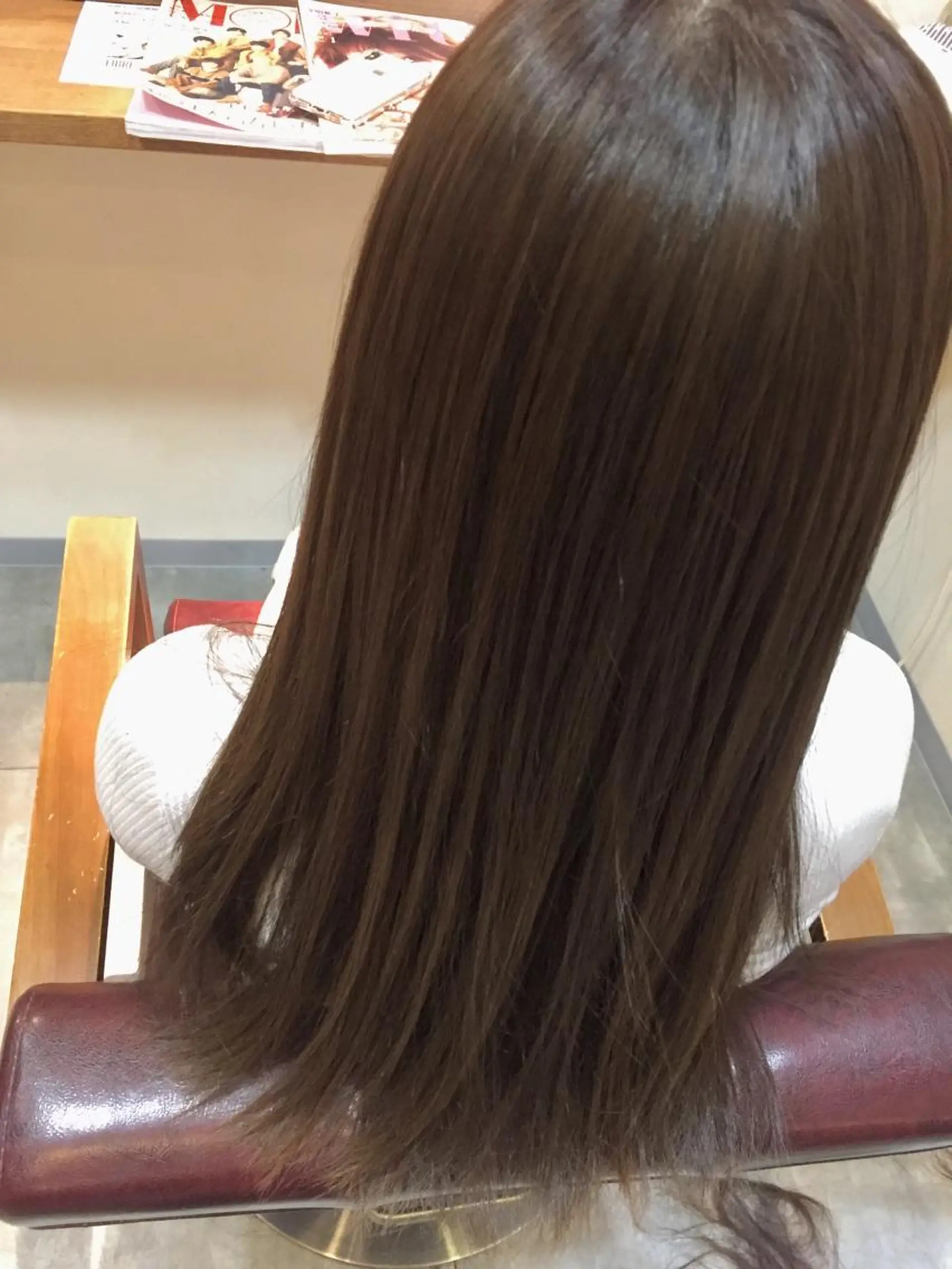 ロング カラー 透明感/ 美髪矯正/田中恭のヘアスタイル