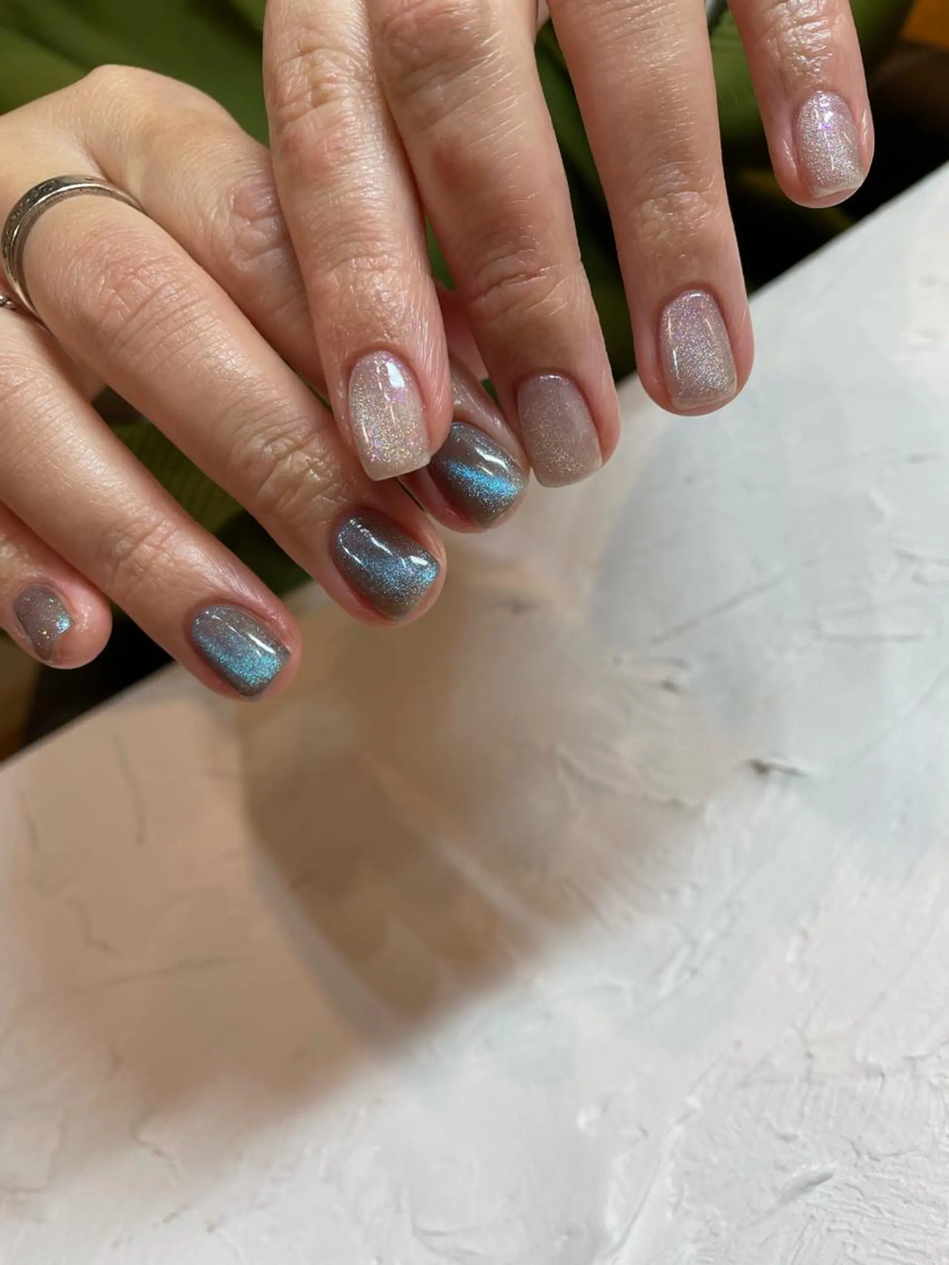 ネイル マグネットネイル ハンドネイル フットネイル 🌕akuri🌖 nuance/専門のネイルデザイン