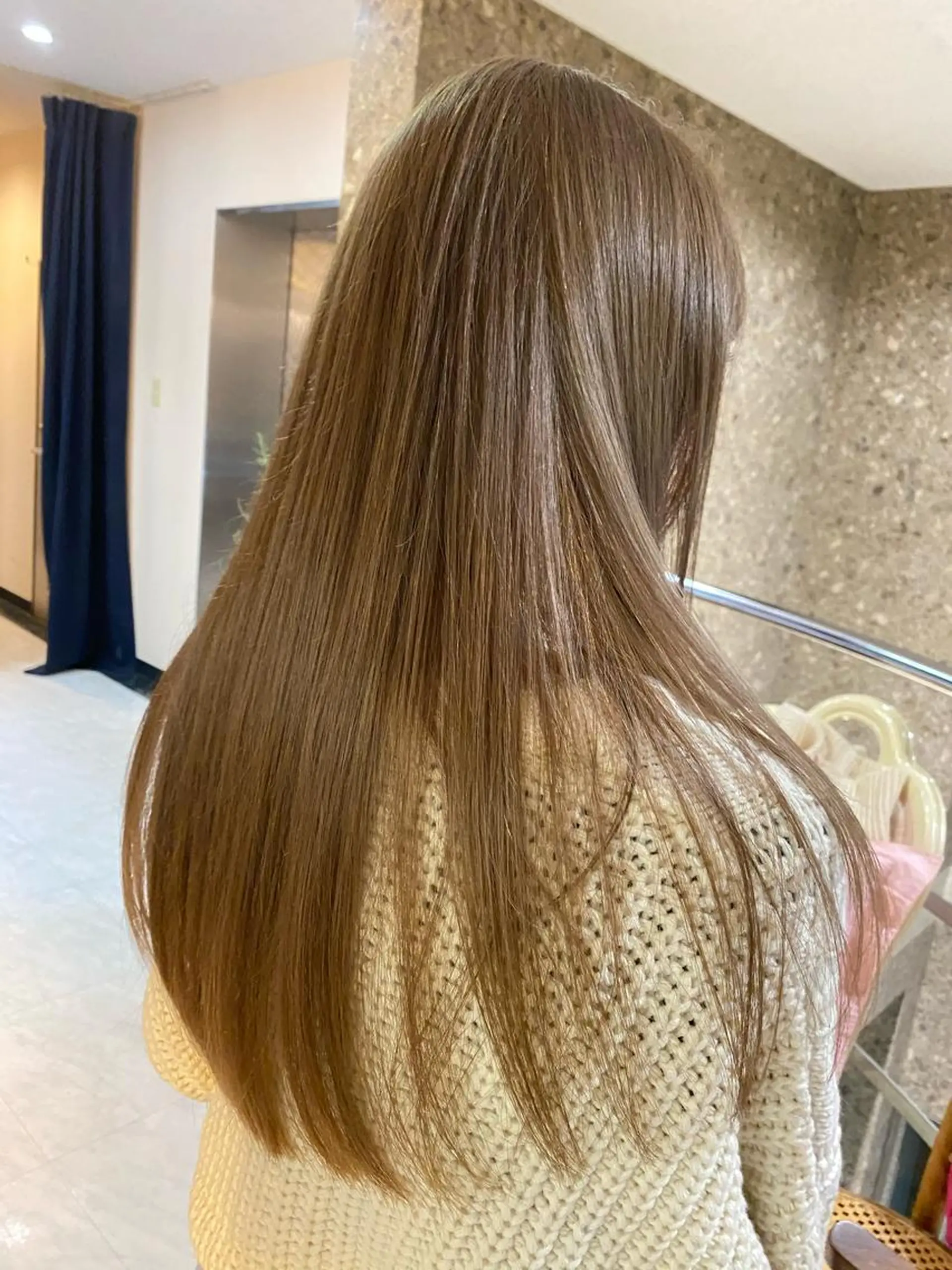 ロング カラー Pia hair Design Yakuin所属・Pia ツボイ ケイタのヘアスタイル