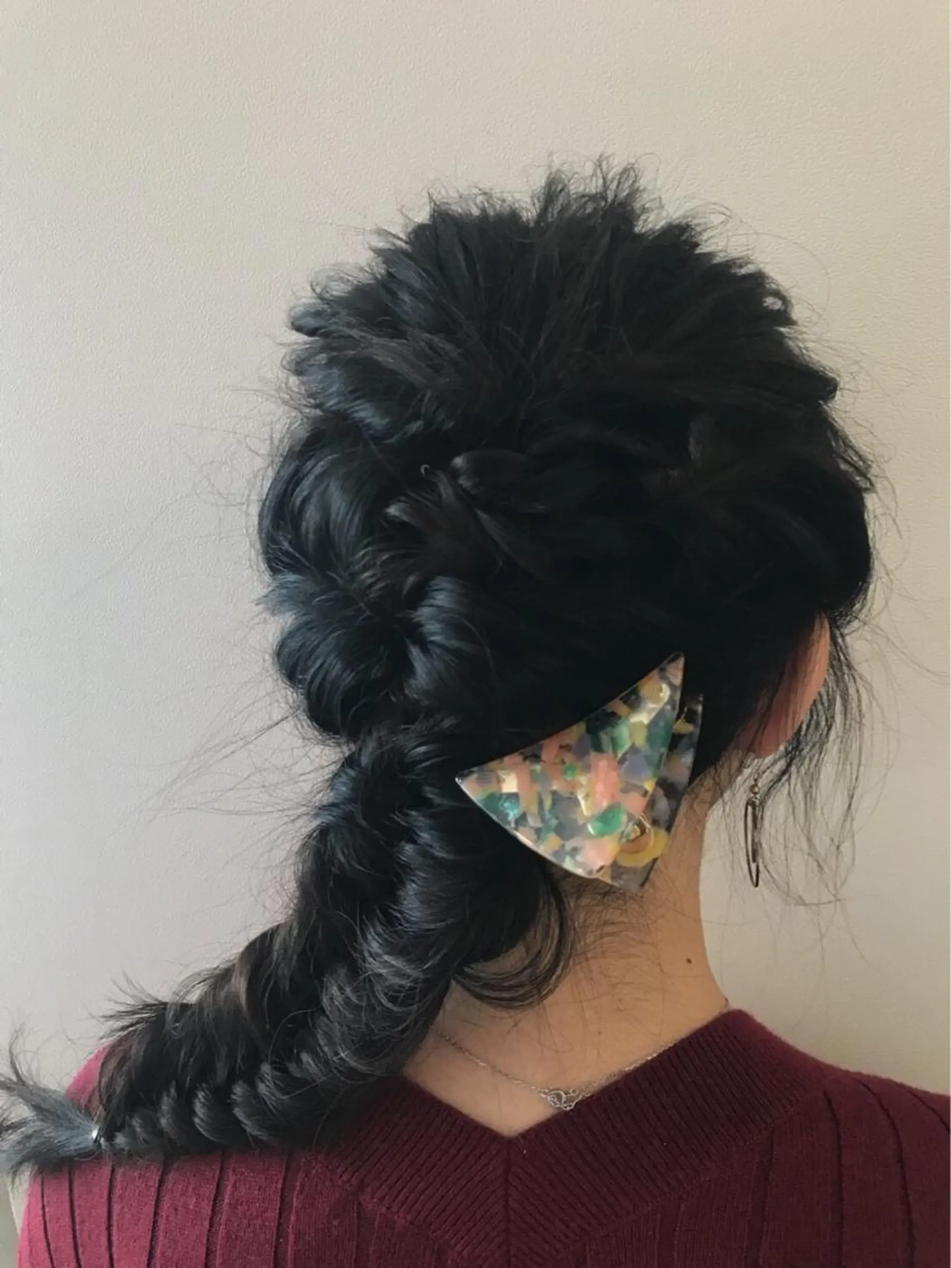 ロング ヘアアレンジ 加藤 綾華のヘアスタイル