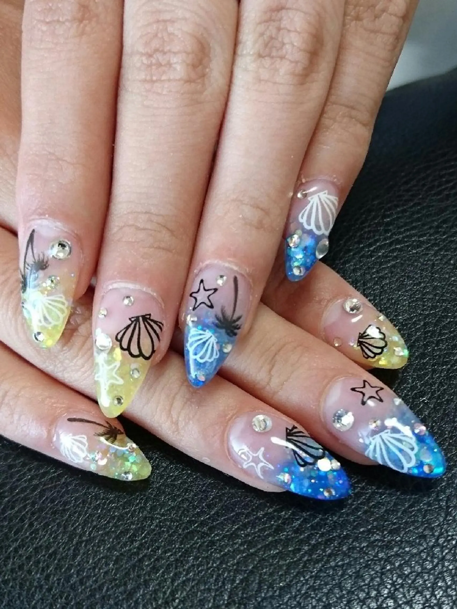 ネイル スカルプネイル Lilith Nailのネイルデザイン