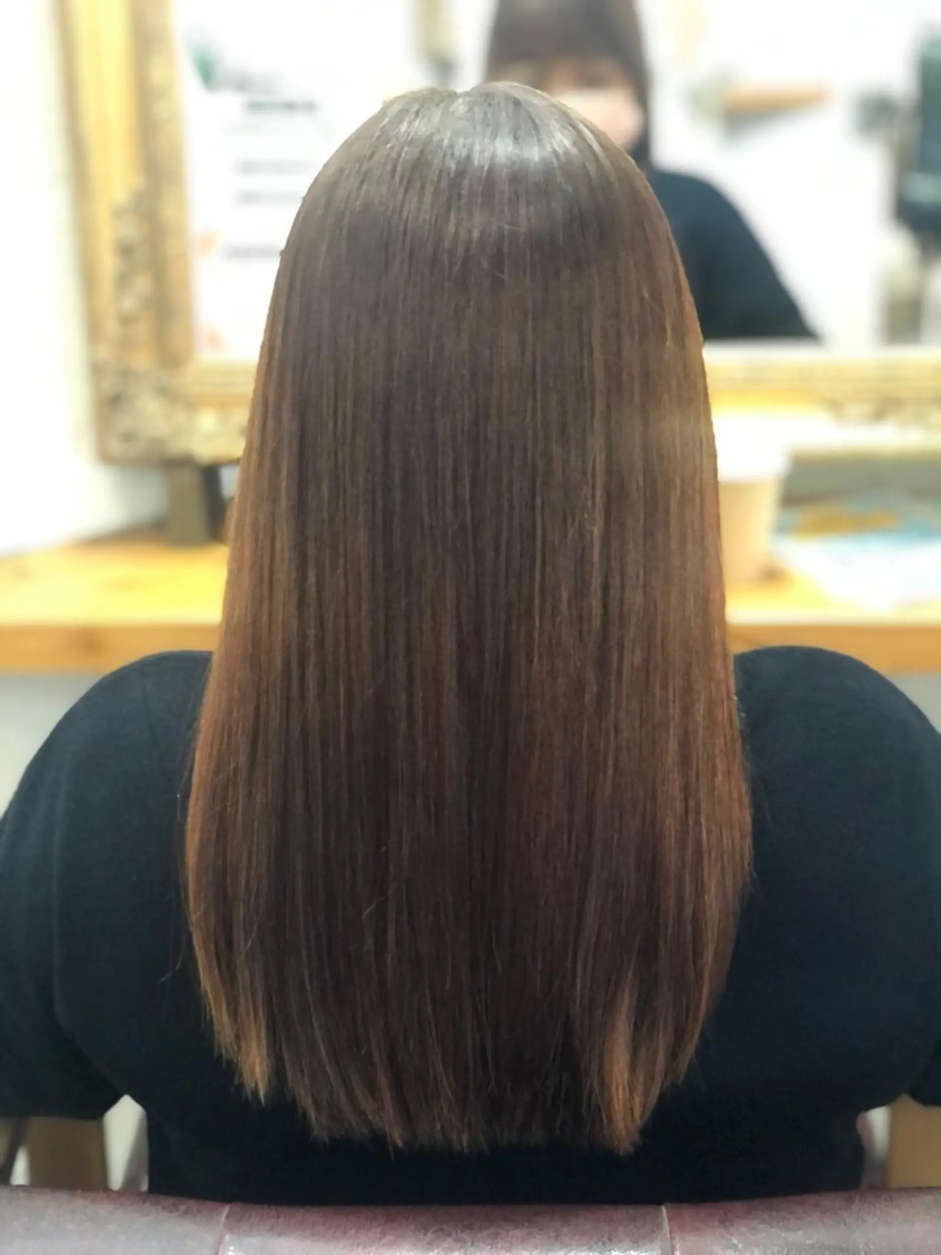 ロング 髪質改善 トリートメント カット ヘアカラー 縮毛矯正 正田 美帆のヘアスタイル