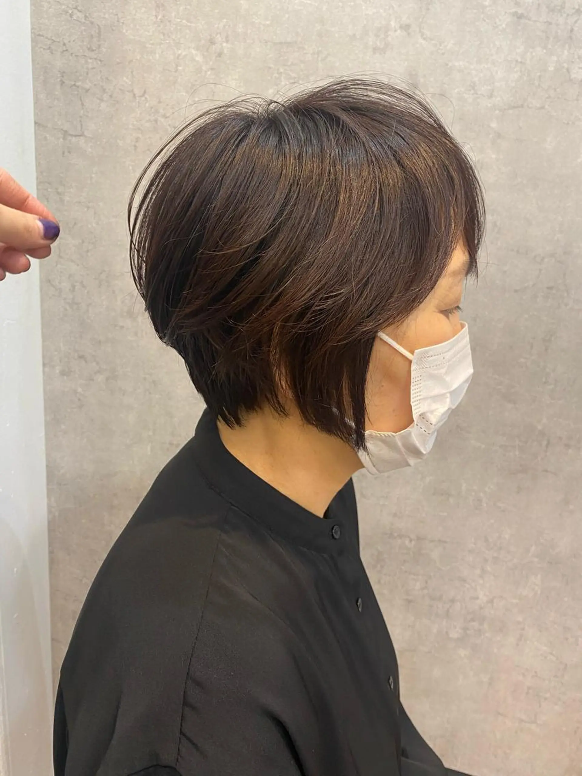 ショート カラー カット ヘアカラー トリートメント Dxxxx III所属・女性目線の大人 メンズ*Ayakaのヘアスタイル