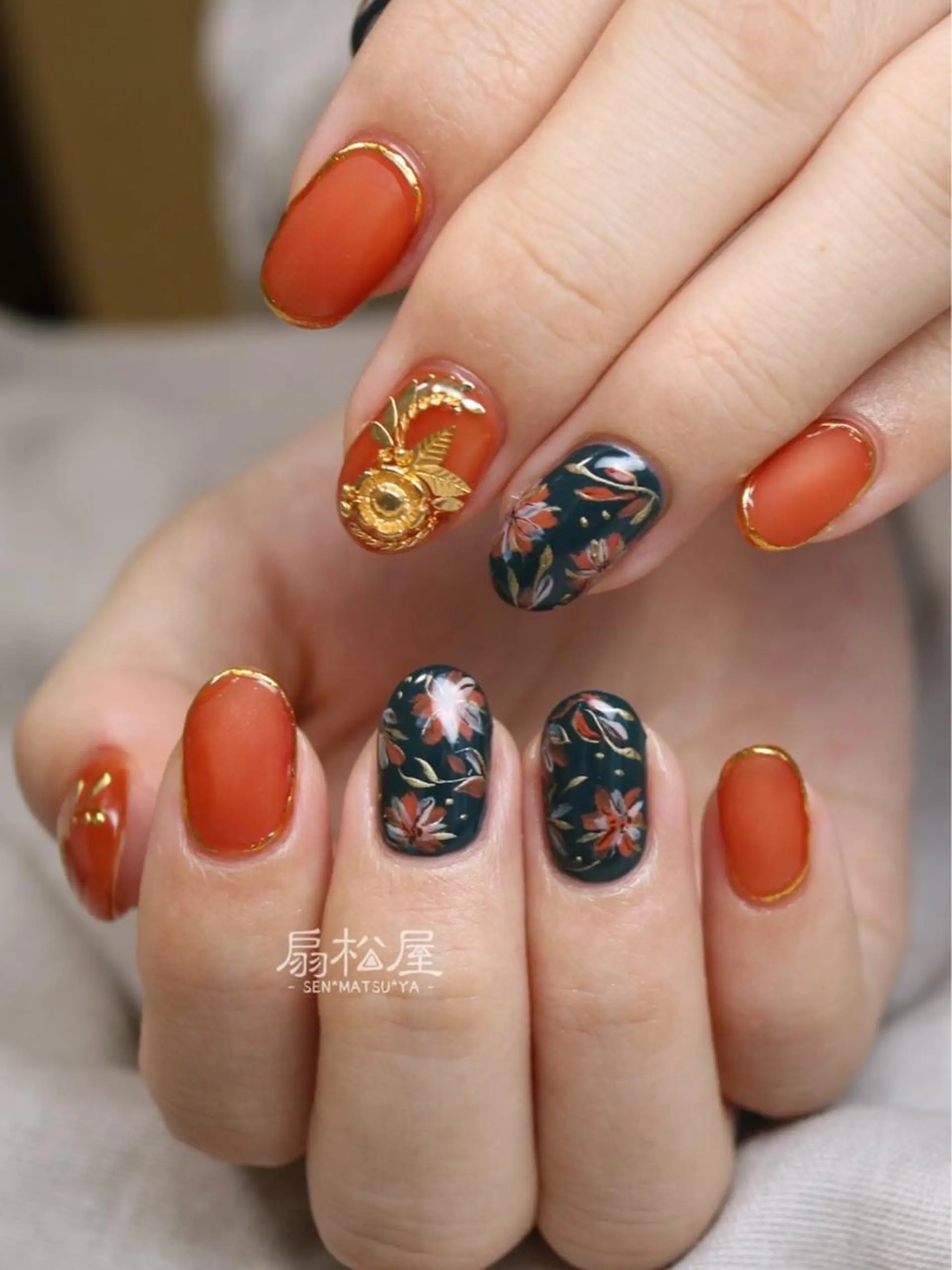 ネイル 扇松屋 marie.nのネイルデザイン