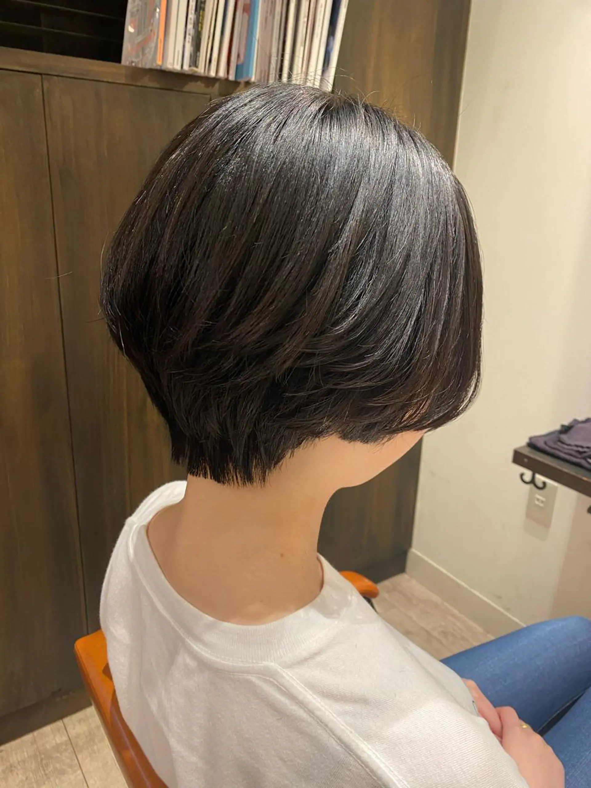 ショート ショートボブ ハンサムショート ボブ ショートヘア 21salon所属・non .のヘアスタイル