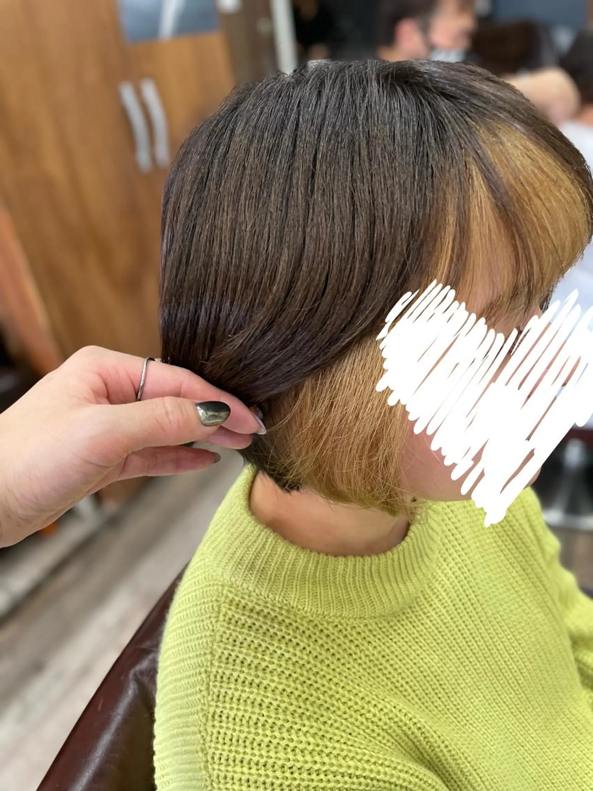 ショート カラー HAIR MAKE Avalon 橋本店所属・💎白髪染めも対応 🙆👌山本明菜のヘアスタイル