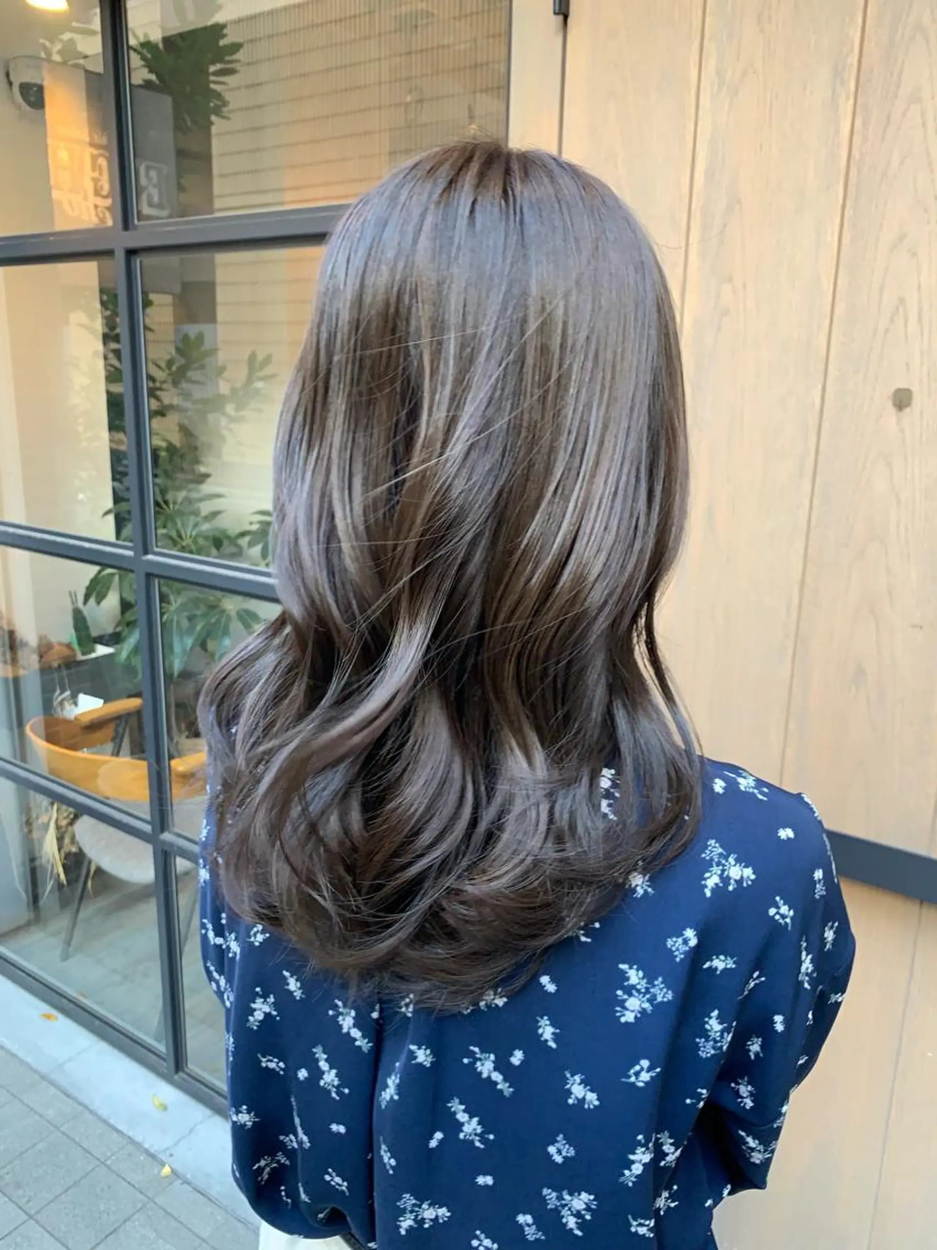 ミディアム カット ヘアカラー トリートメント 🌟美髪縮毛矯正🌟 吉田冴一のヘアスタイル