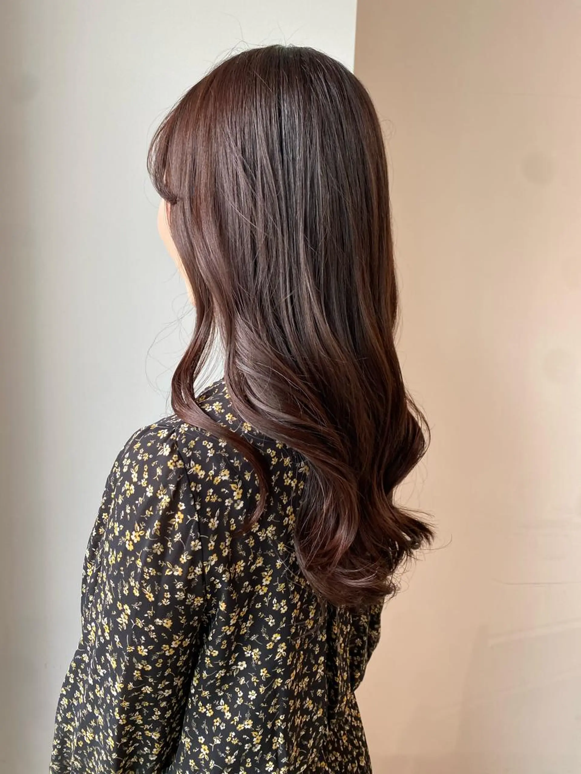 ロング カラー ラベンダーカラー レイヤー/髪質改善 渡邉【日吉美容室】のヘアスタイル