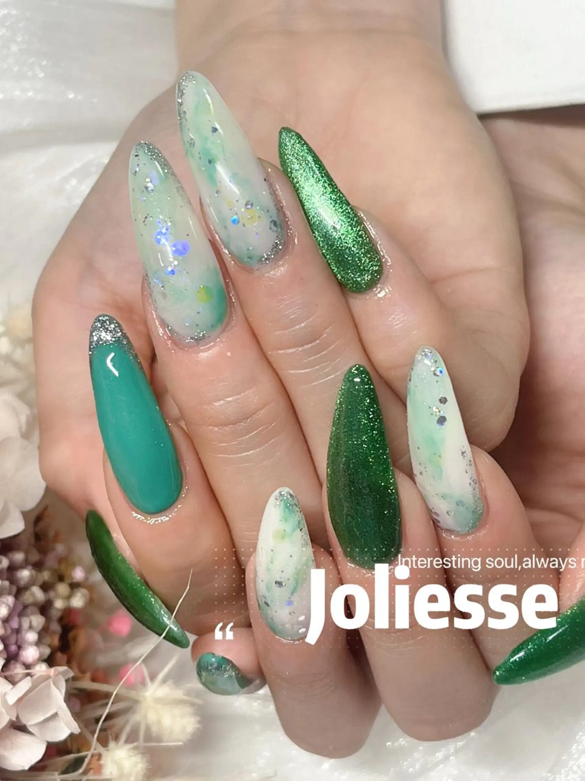 ネイル スカルプネイル Joliesse nail salonのネイルデザイン