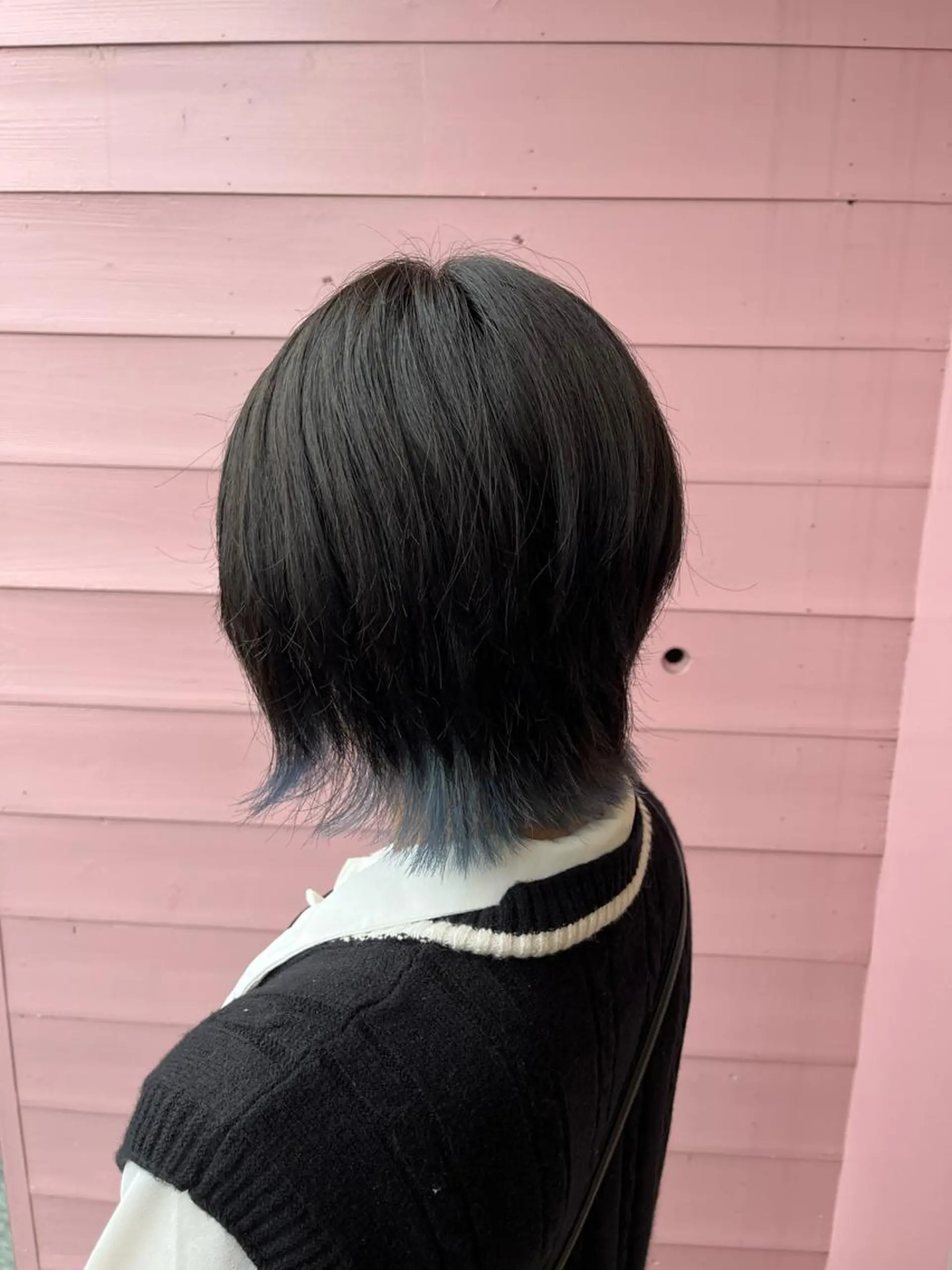 ミディアム カラー バレイヤージュ ブリーチ ケアブリーチ 透明感カラー デザインカラー 💙ルル💙 ハイトーン/レイヤーのヘアスタイル