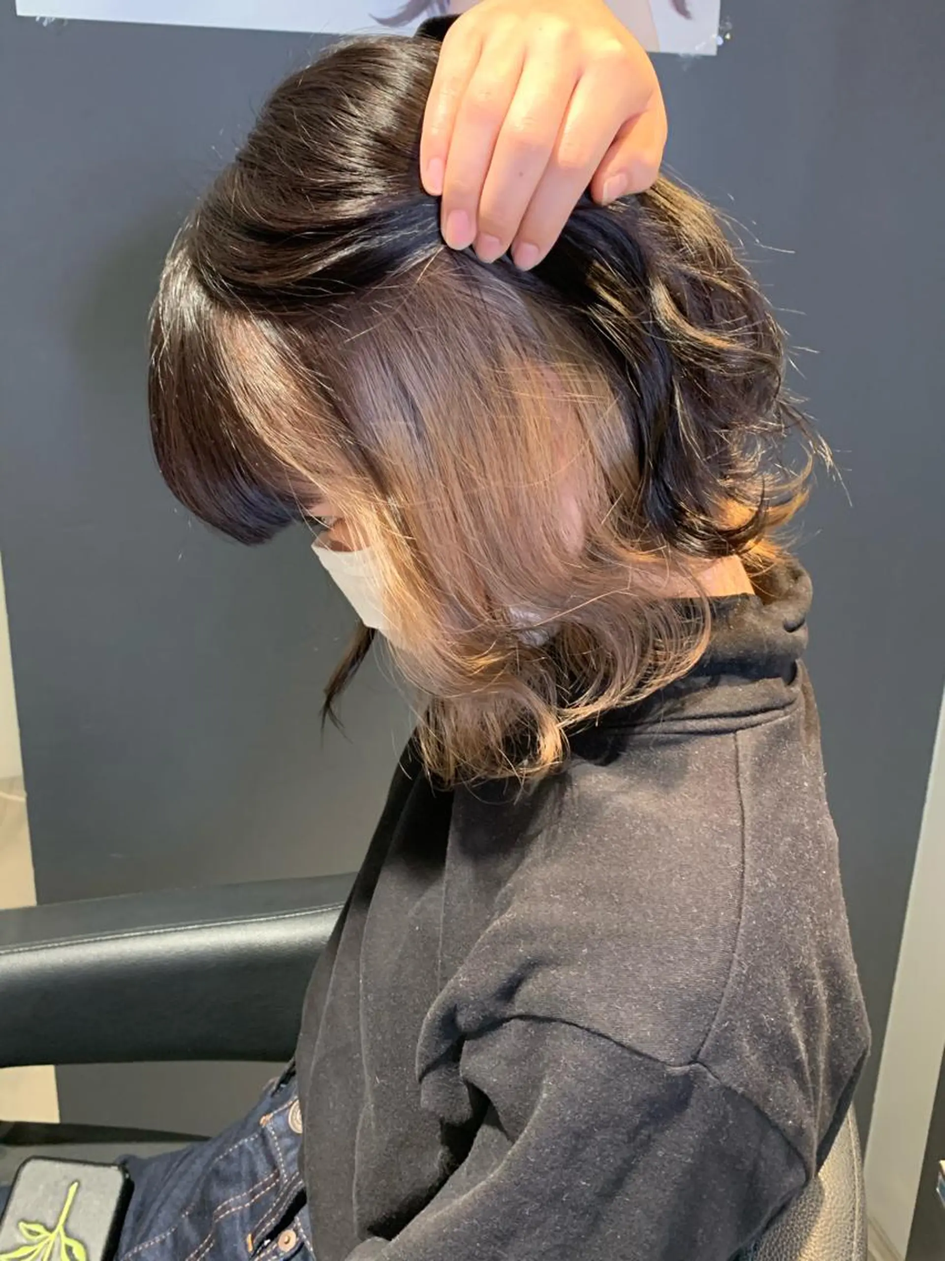 ミディアム カラー パーマ ヘアアレンジ メンズ キッズ ネイル マツエク・マツパ 酸性ストレート 髪質改善大槻勇樹のヘアスタイル