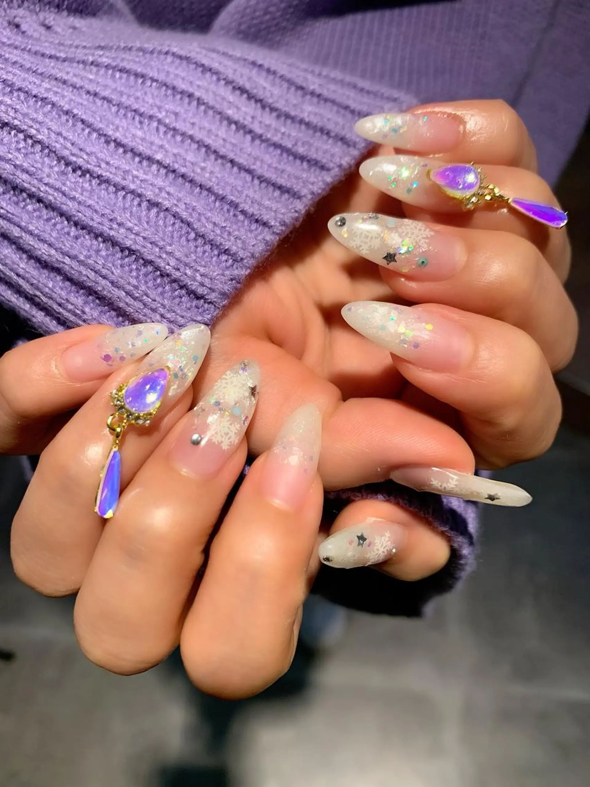 ネイル 持ち込み ハンドネイル 木槿所属・吉冨 光恵のネイルデザイン