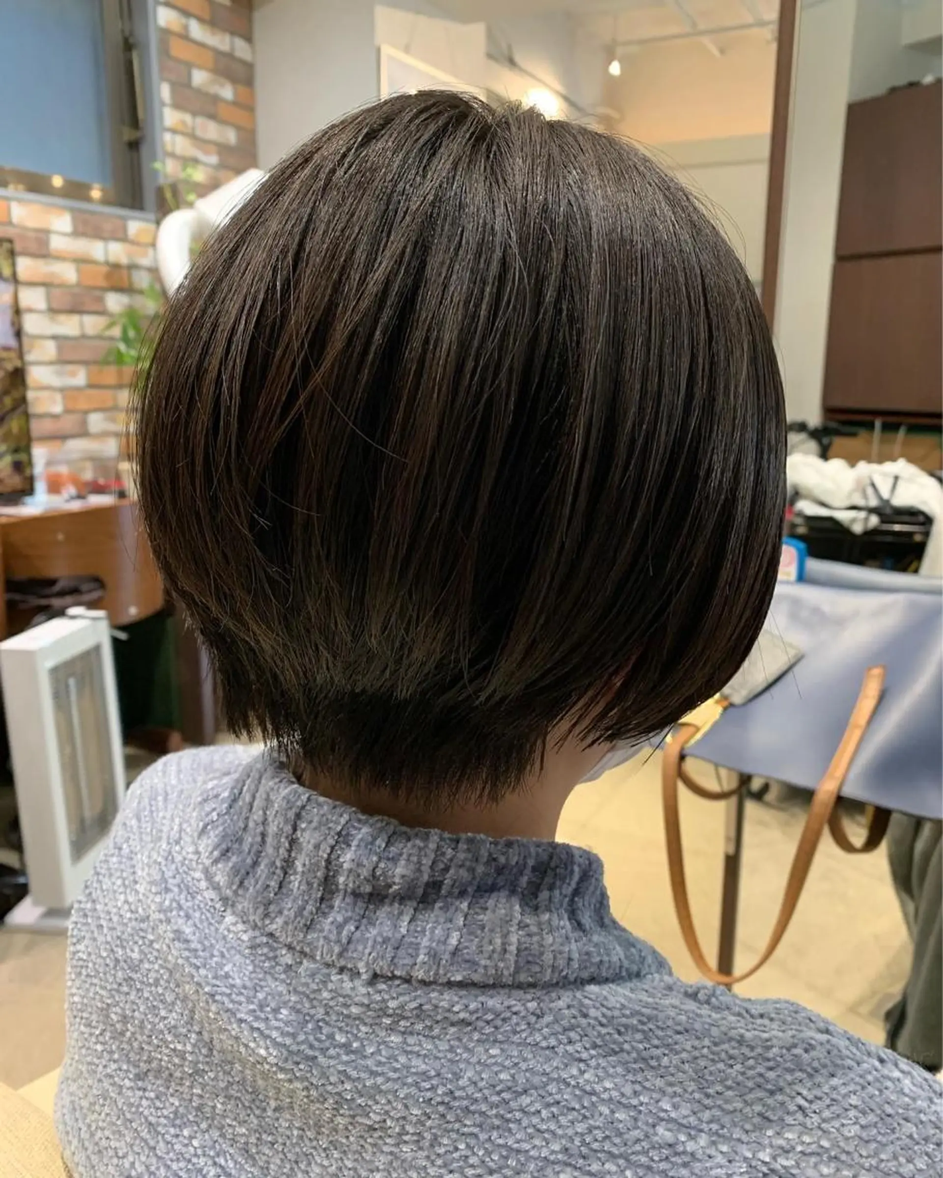 ショート カラー ヘアアレンジ メンズ キッズ 成人式 ショートヘア newi saLyu 片岡ふきのヘアスタイル