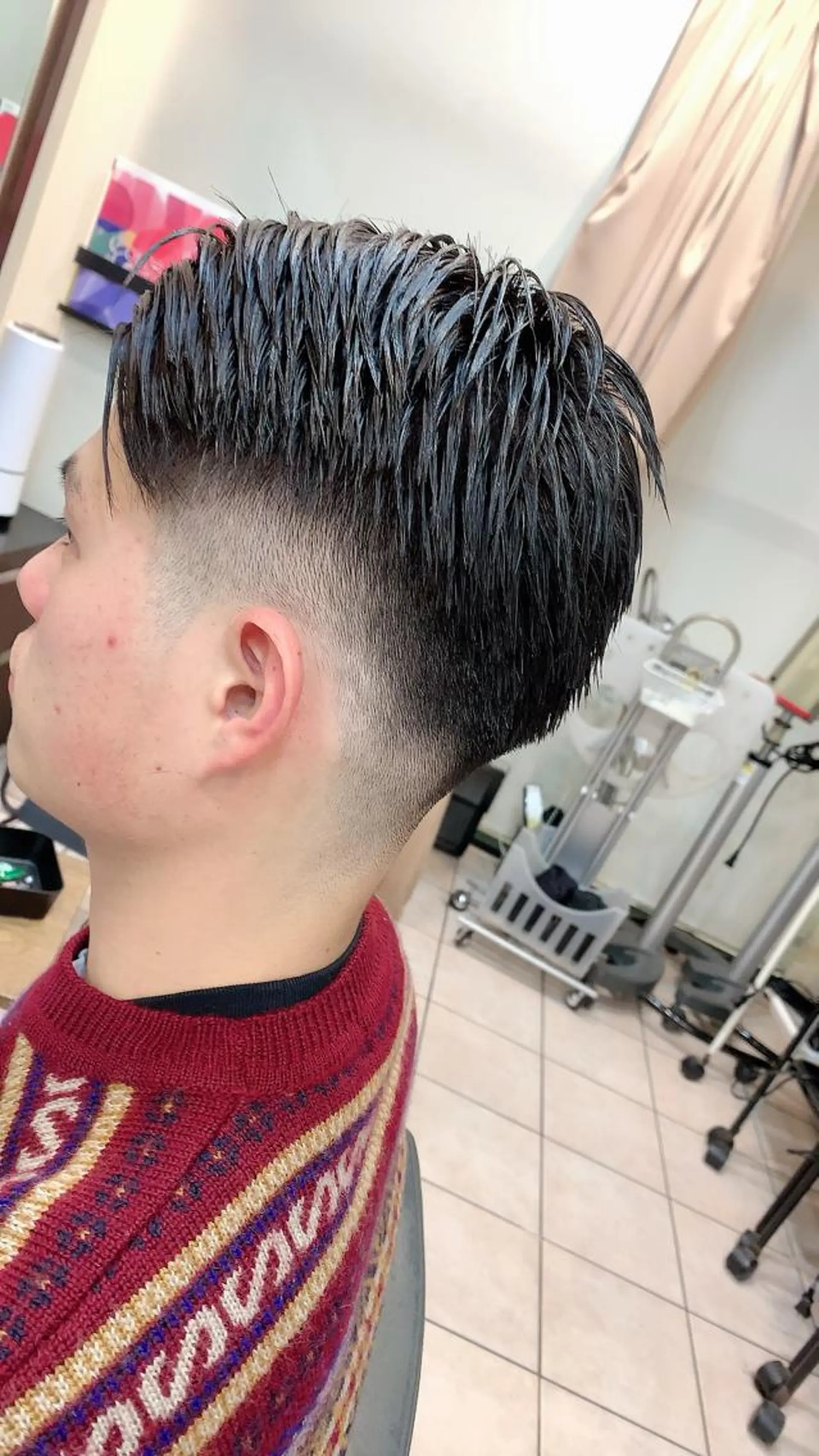 ショート メンズ Zina天王寺 CHIAKIのヘアスタイル