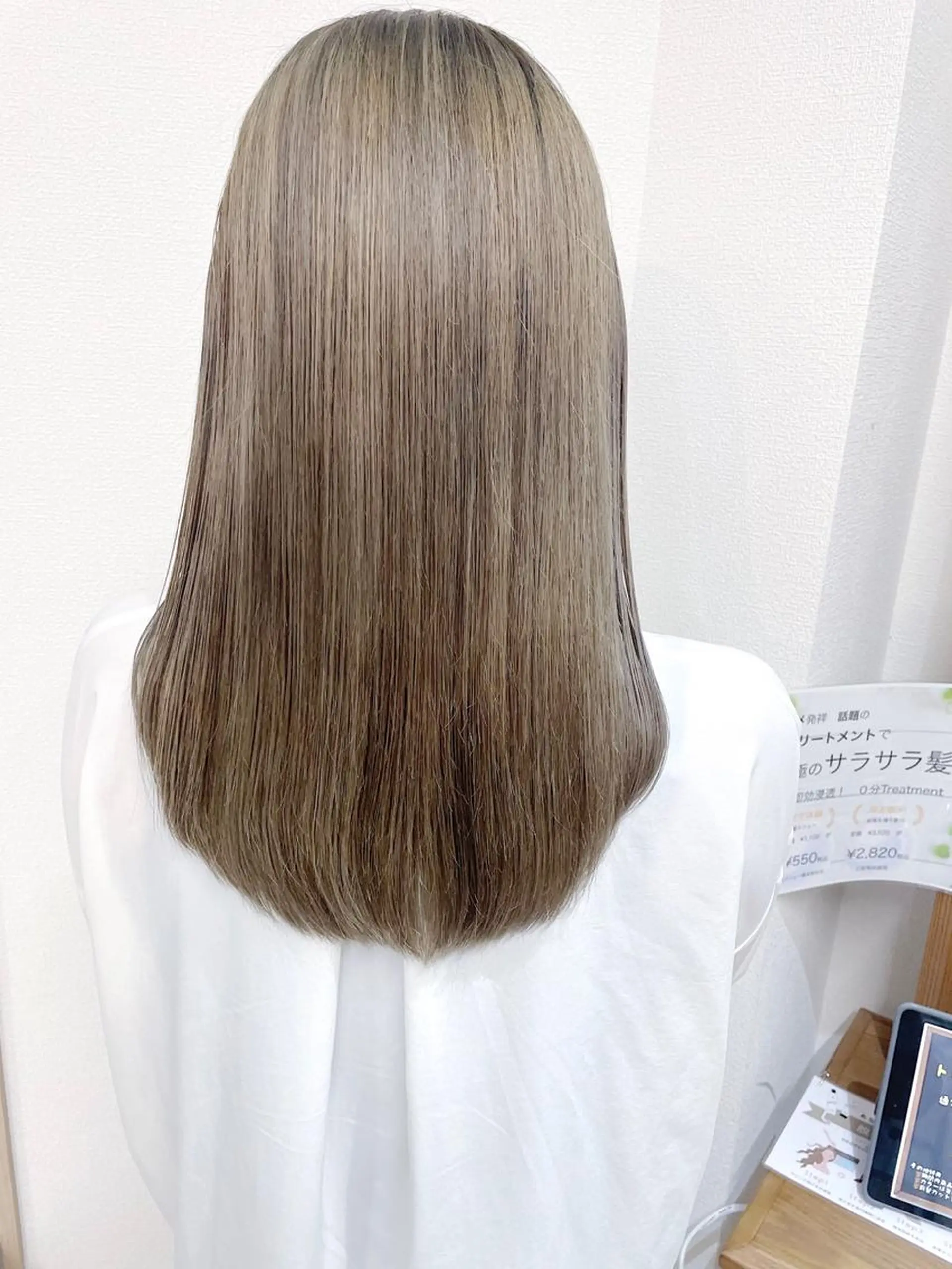 ロング カラー ケアブリーチ /髪質 改善/古橋圭史郎のヘアスタイル