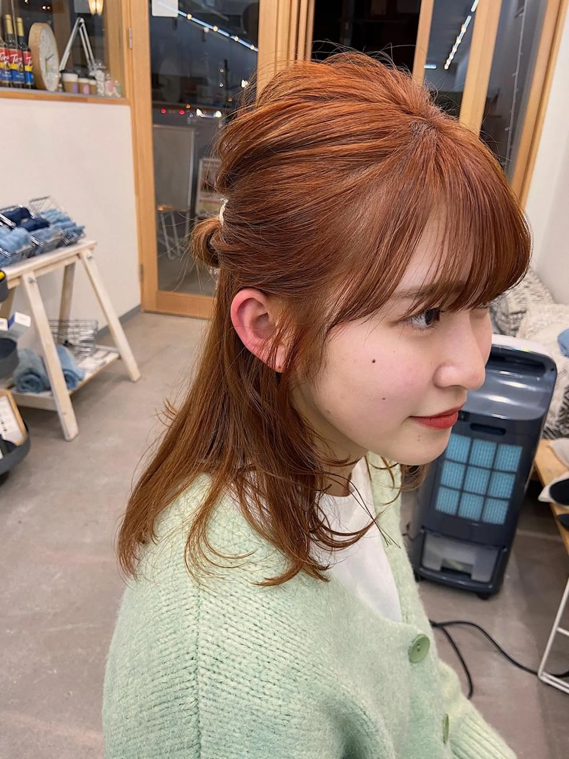 ミディアム ヘアカラー トリートメント SUNC🍀大熊 花奈絵🍀のヘアスタイル