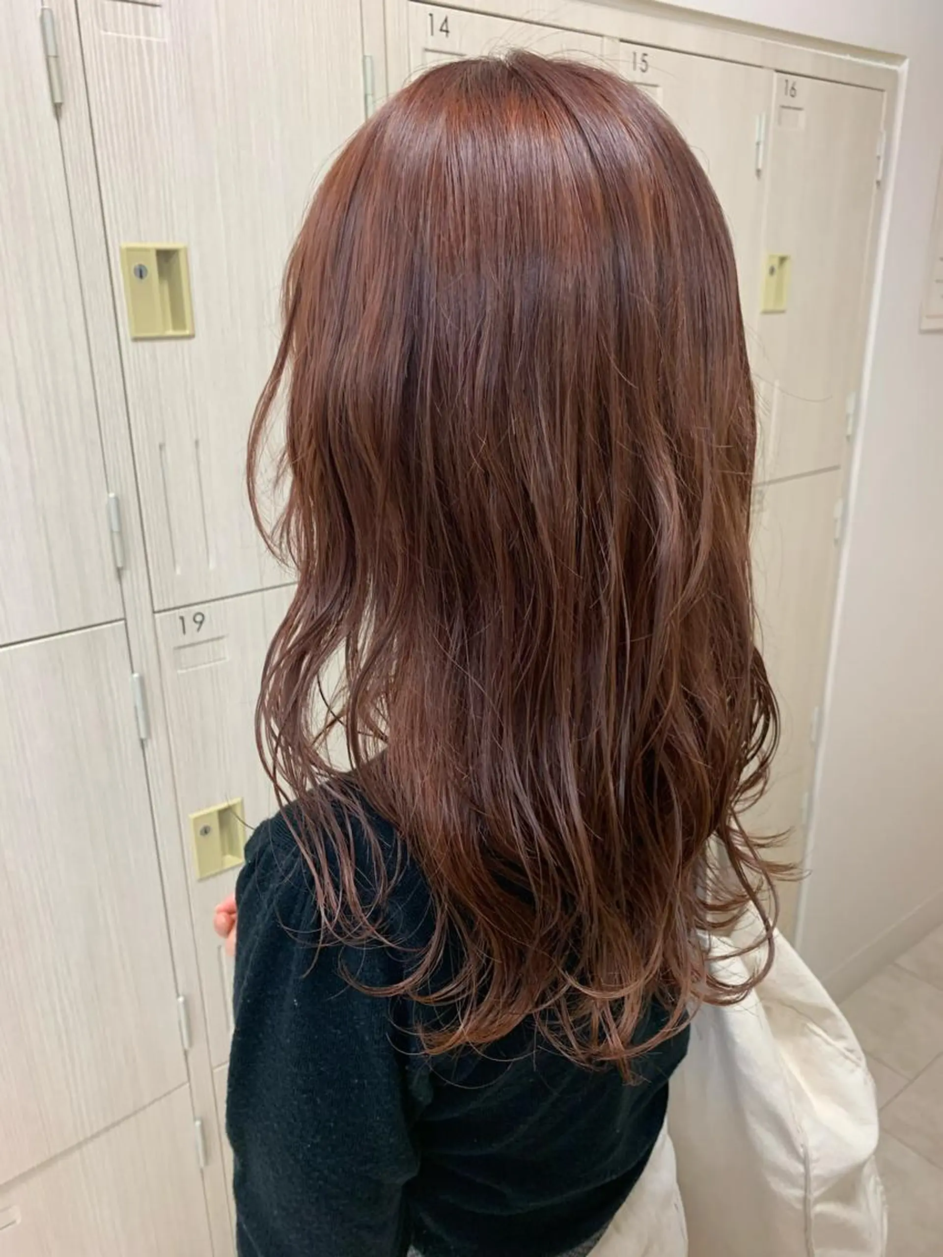 セミロング カラー 暖色専門美容師🎀 お客様満足度◎のヘアスタイル