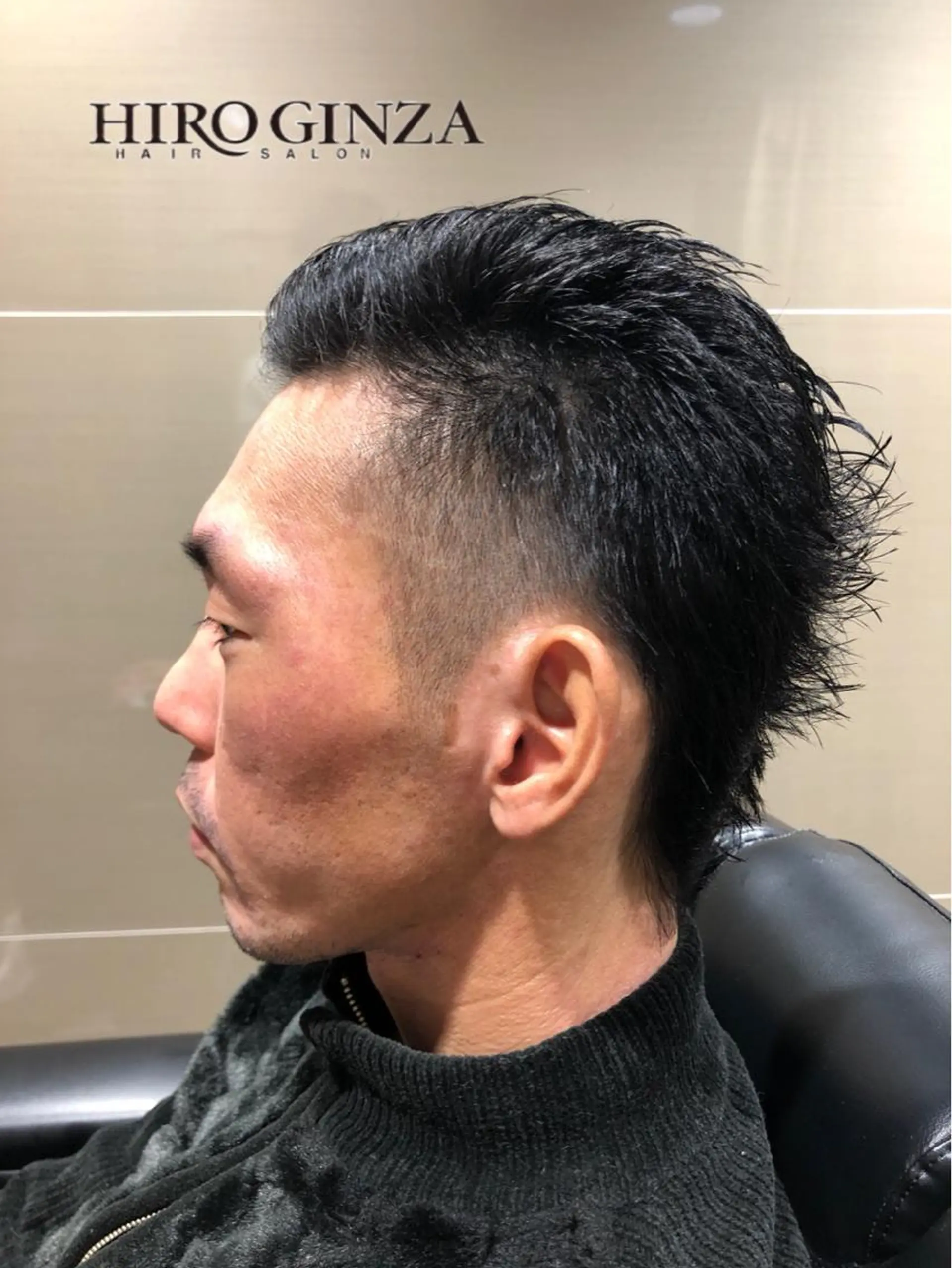 ショート ショートヘア ウルフカット ヒロ銀座BARBERSHOP横浜店所属・横浜 カット全般 大槻のヘアスタイル